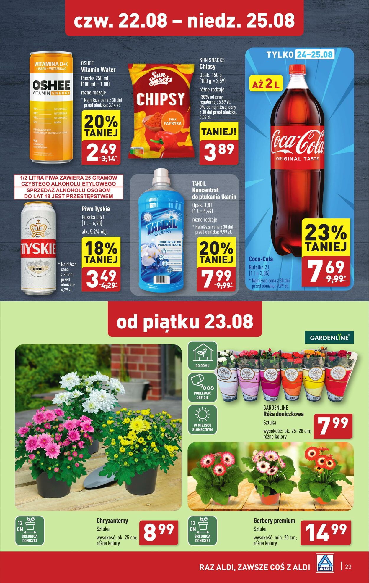 Gazetka Aldi 19.08.2024 - 25.08.2024