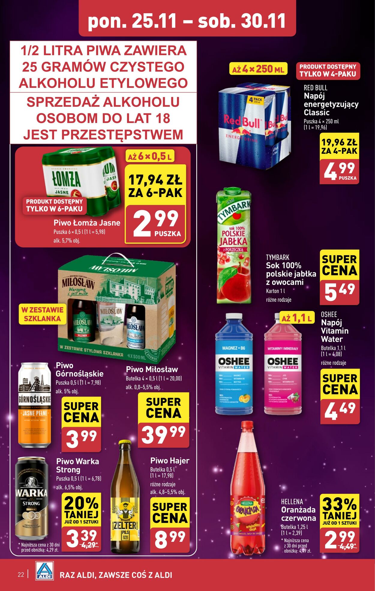 Gazetka Aldi 25.11.2024 - 30.11.2024