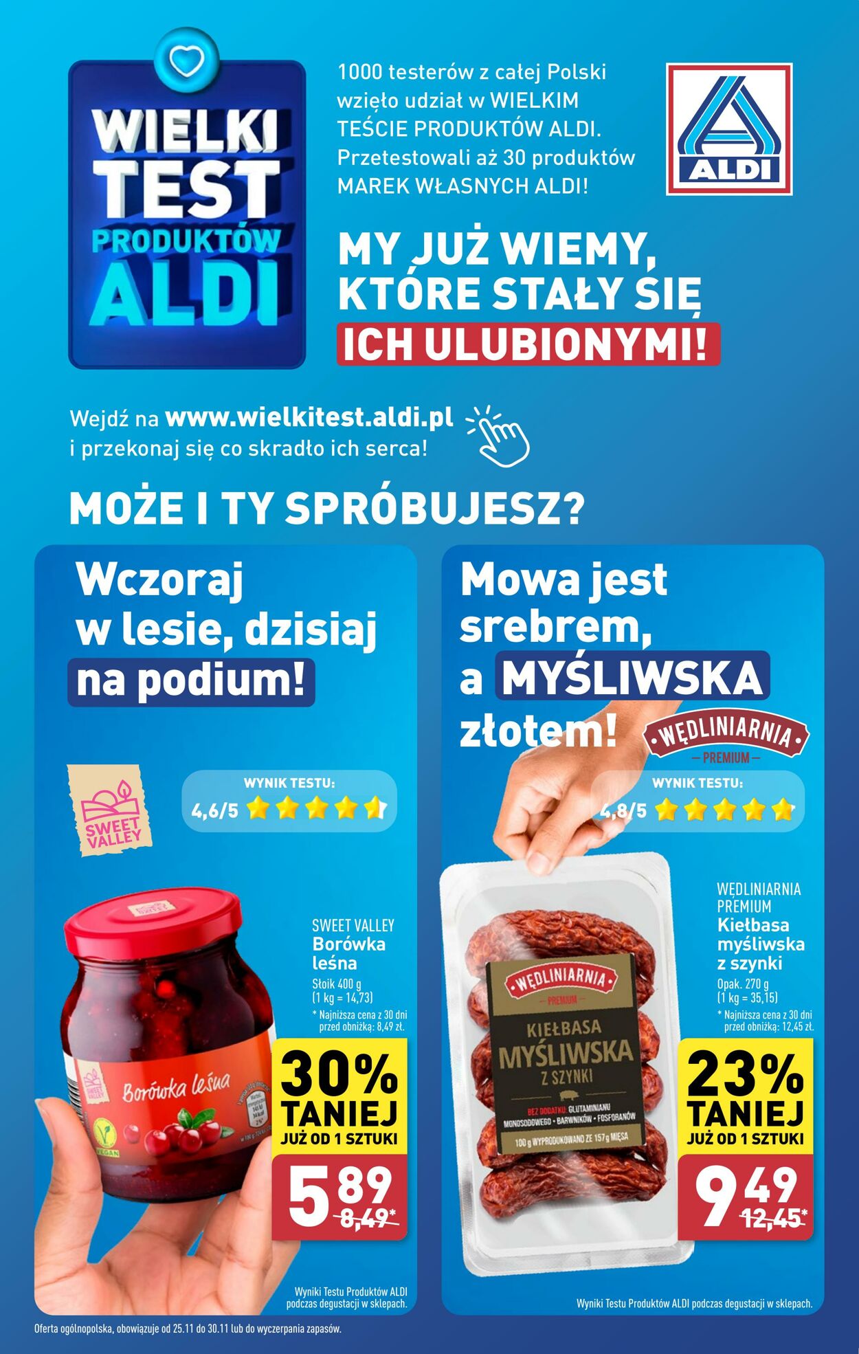 Gazetka Aldi 25.11.2024 - 30.11.2024