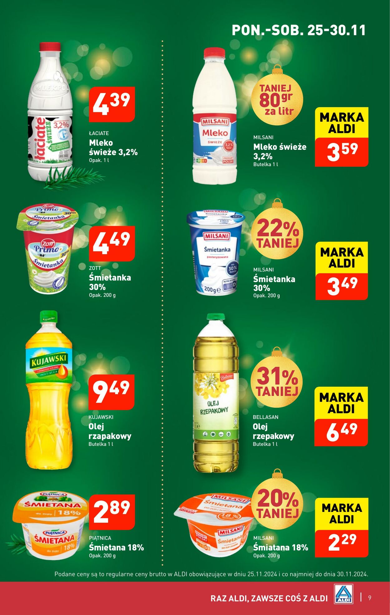 Gazetka Aldi 25.11.2024 - 30.11.2024