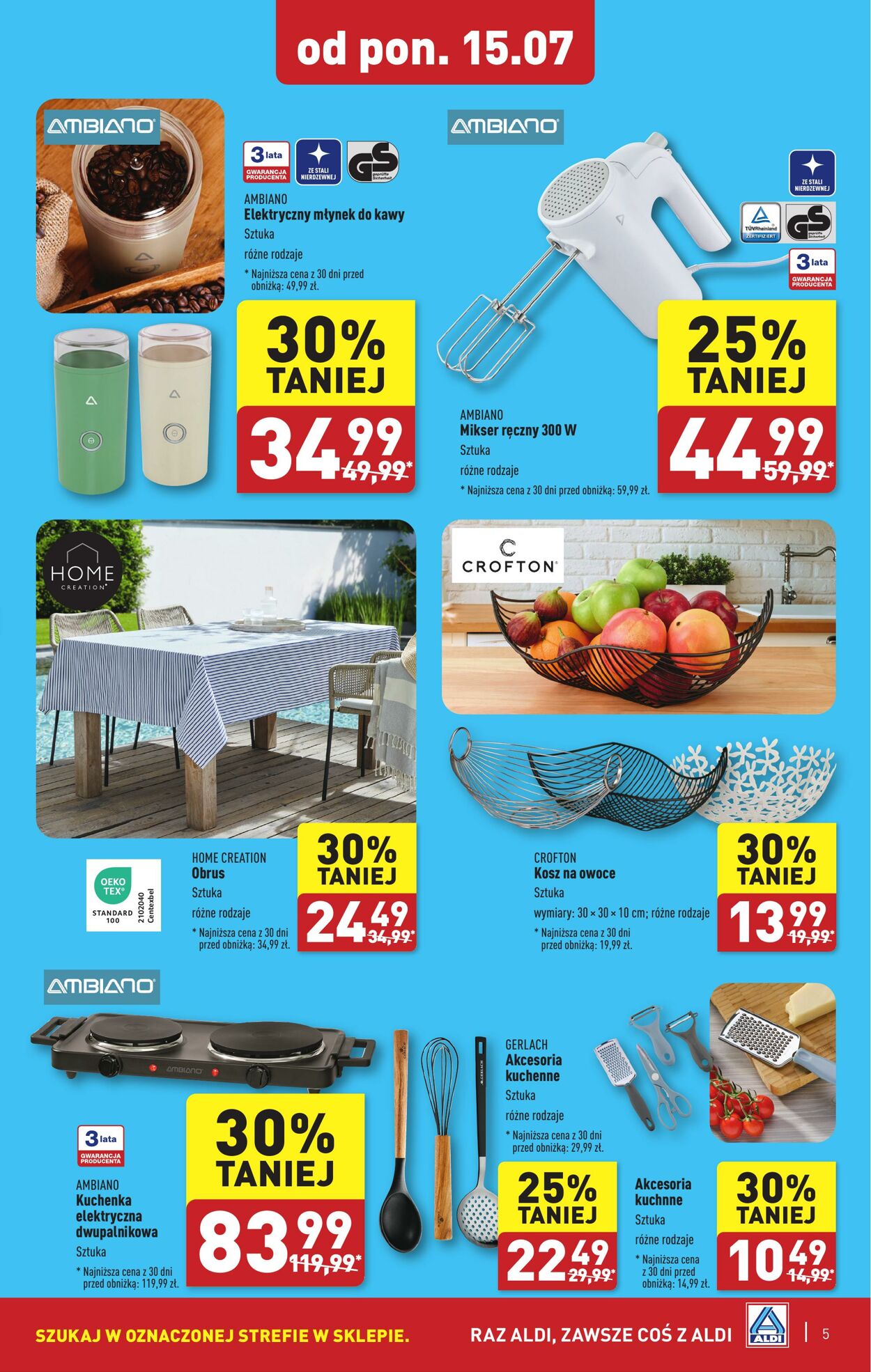 Gazetka Aldi 15.07.2024 - 21.07.2024