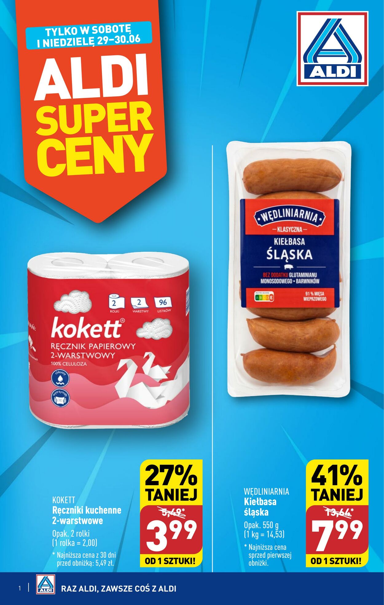 Gazetka Aldi 29.06.2024 - 30.06.2024