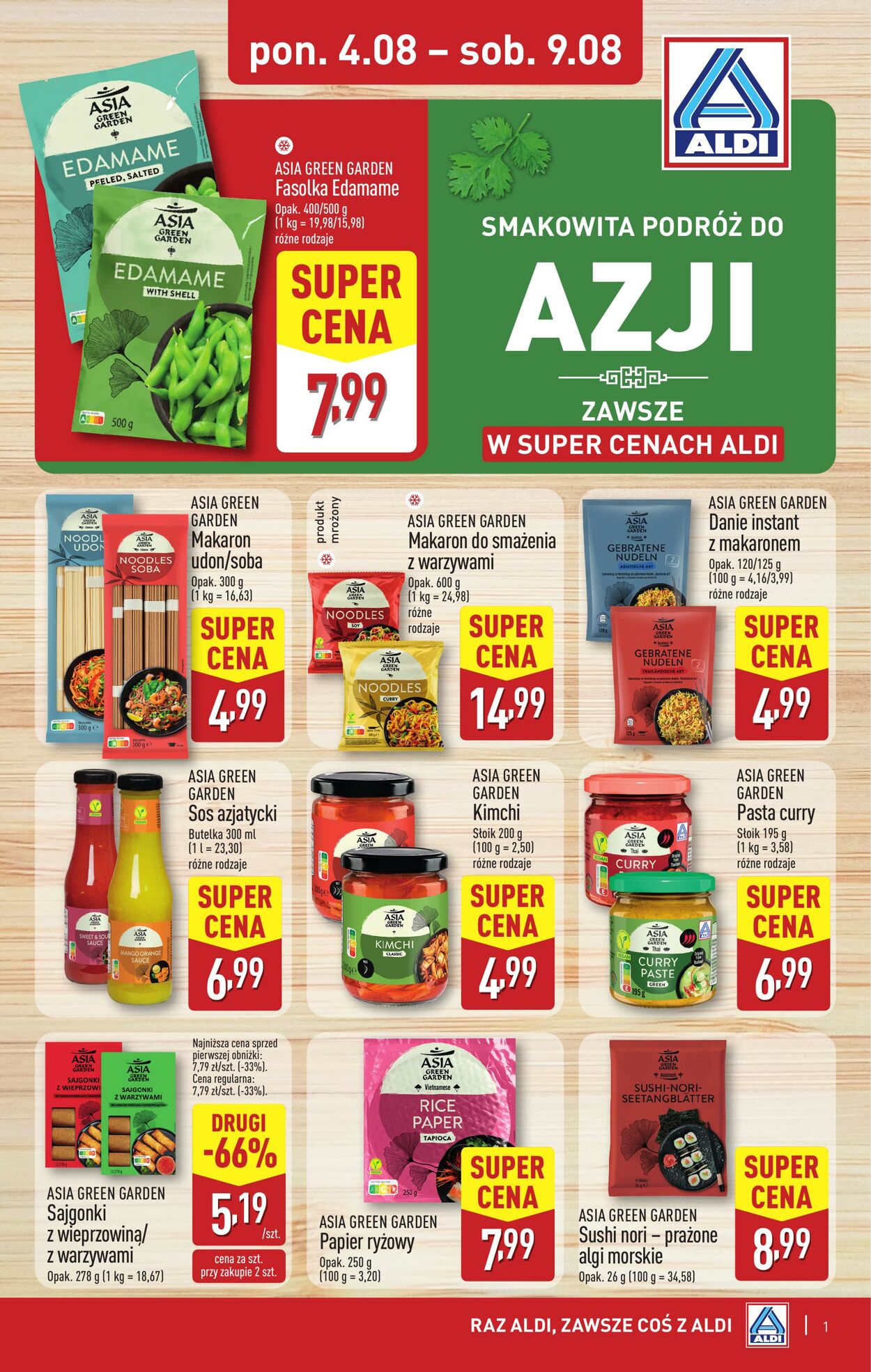 Gazetka Aldi - Aldi 4 sie, 2025 - 9 sie, 2025