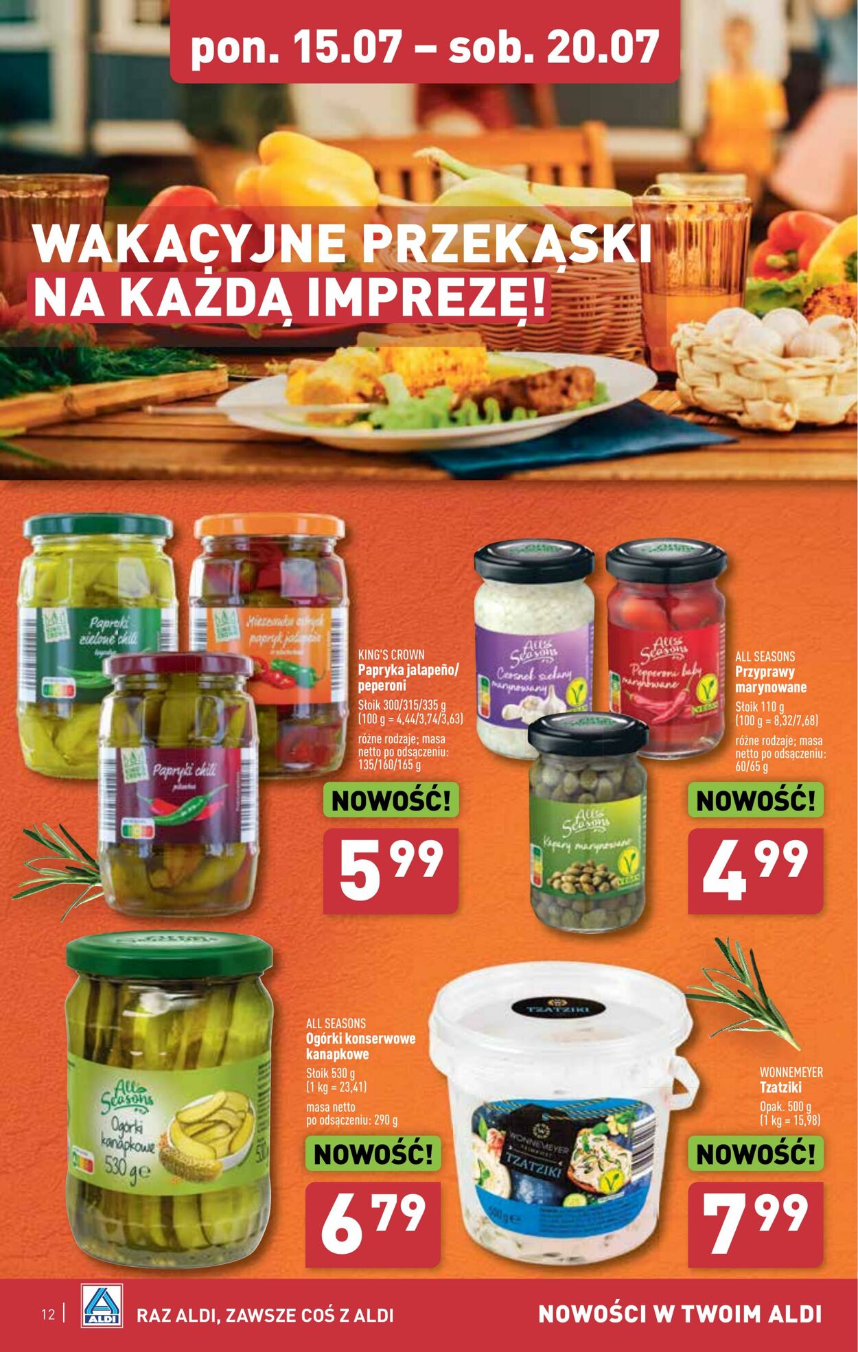 Gazetka Aldi 15.07.2024 - 20.07.2024