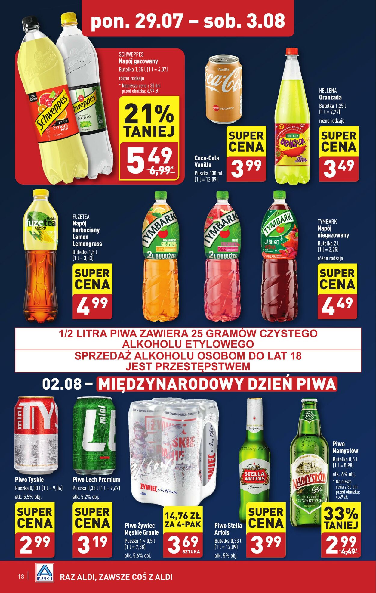 Gazetka Aldi 29.07.2024 - 03.08.2024