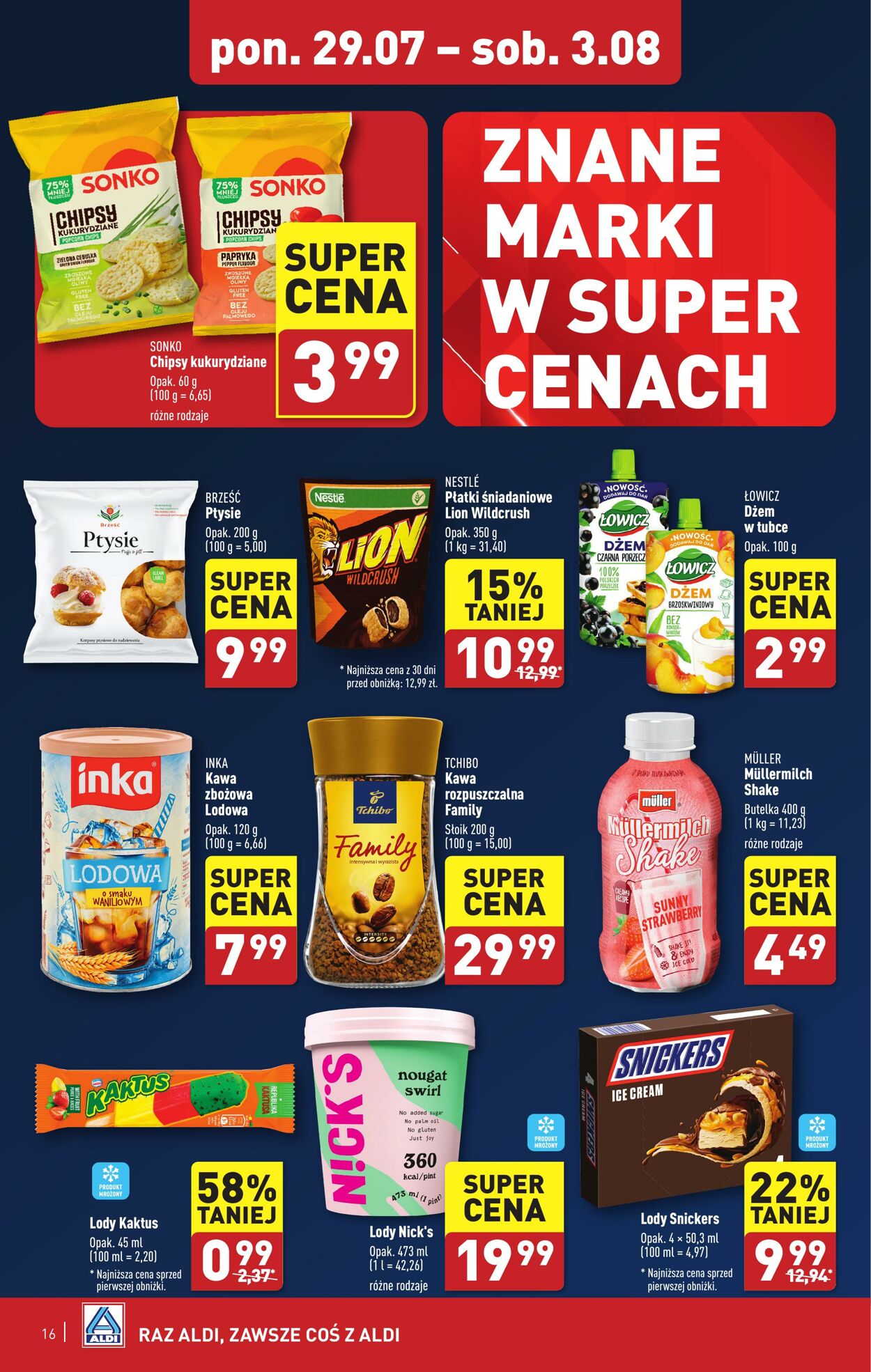 Gazetka Aldi 29.07.2024 - 03.08.2024