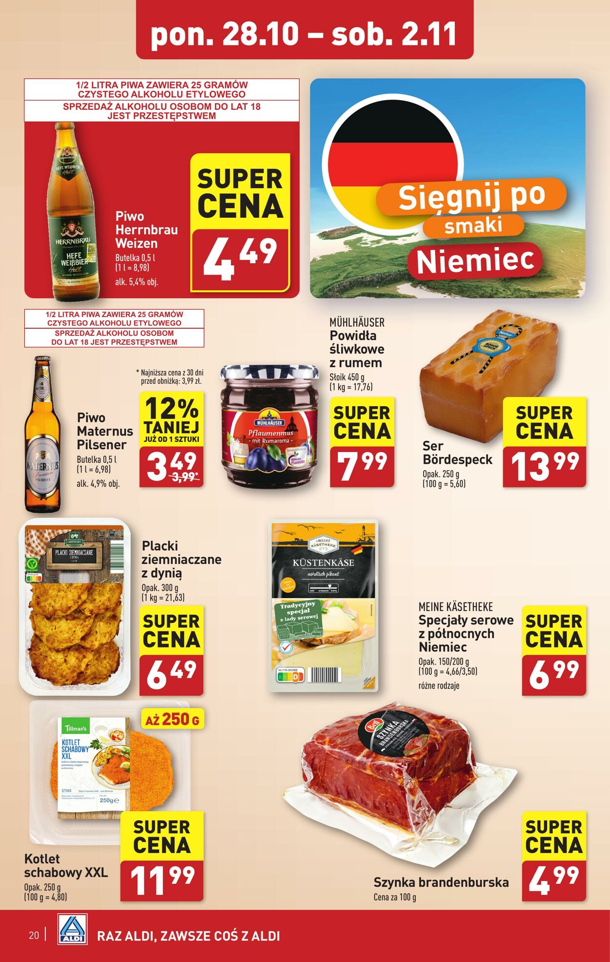 Gazetka Aldi 28.10.2024 - 02.11.2024