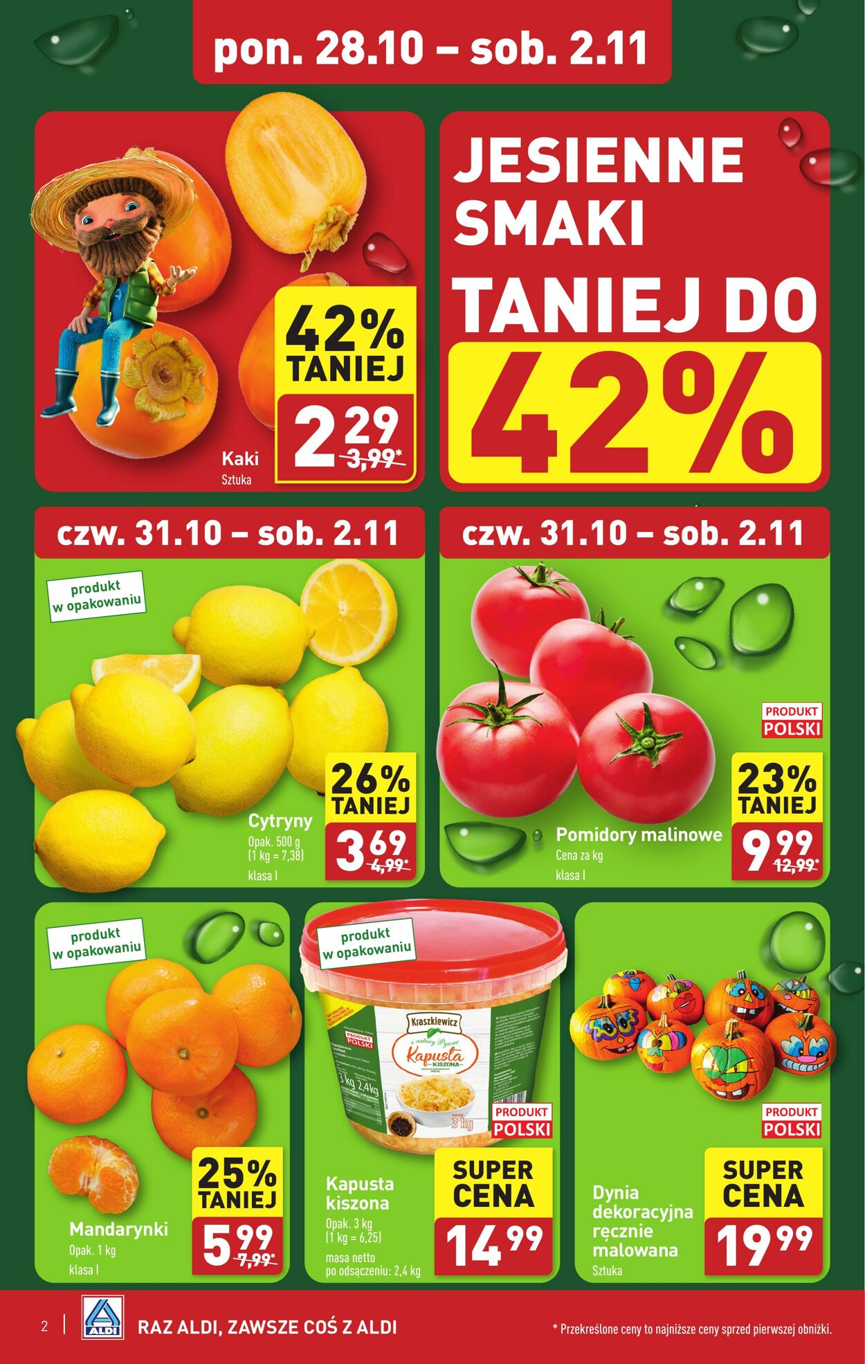 Gazetka Aldi 28.10.2024 - 02.11.2024