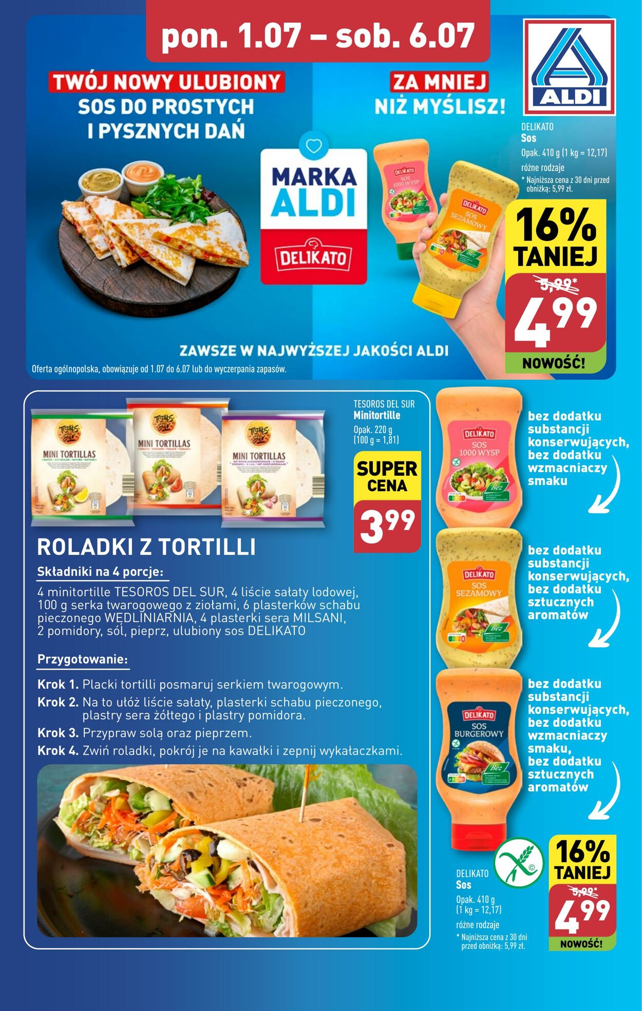 Gazetka Aldi 01.07.2024 - 06.07.2024