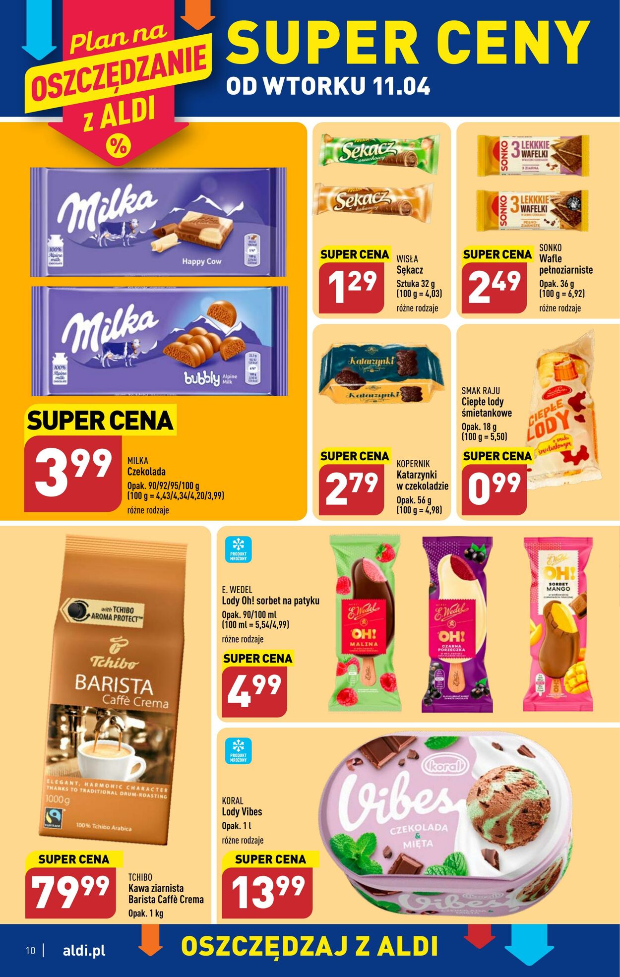 Aldi Gazetka Promocyjna Ważna od 11.04 do 15.04 Strona nr 10