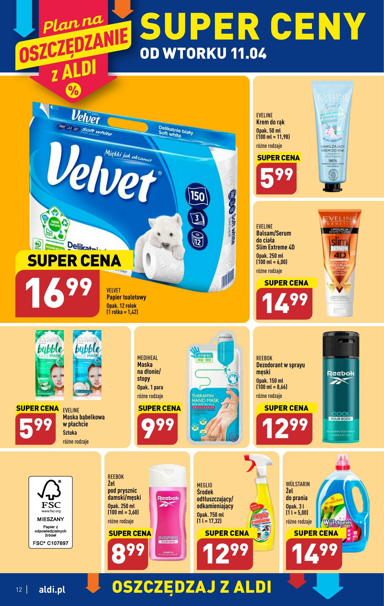 Aldi Gazetka Promocyjna - Ważna Od 11.04 Do 15.04 - Strona Nr 12 ...