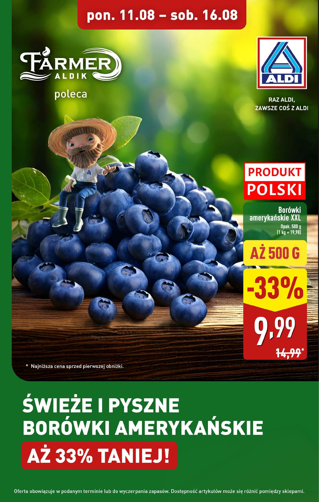 Gazetka Aldi - Aldi 11 sie, 2025 - 16 sie, 2025