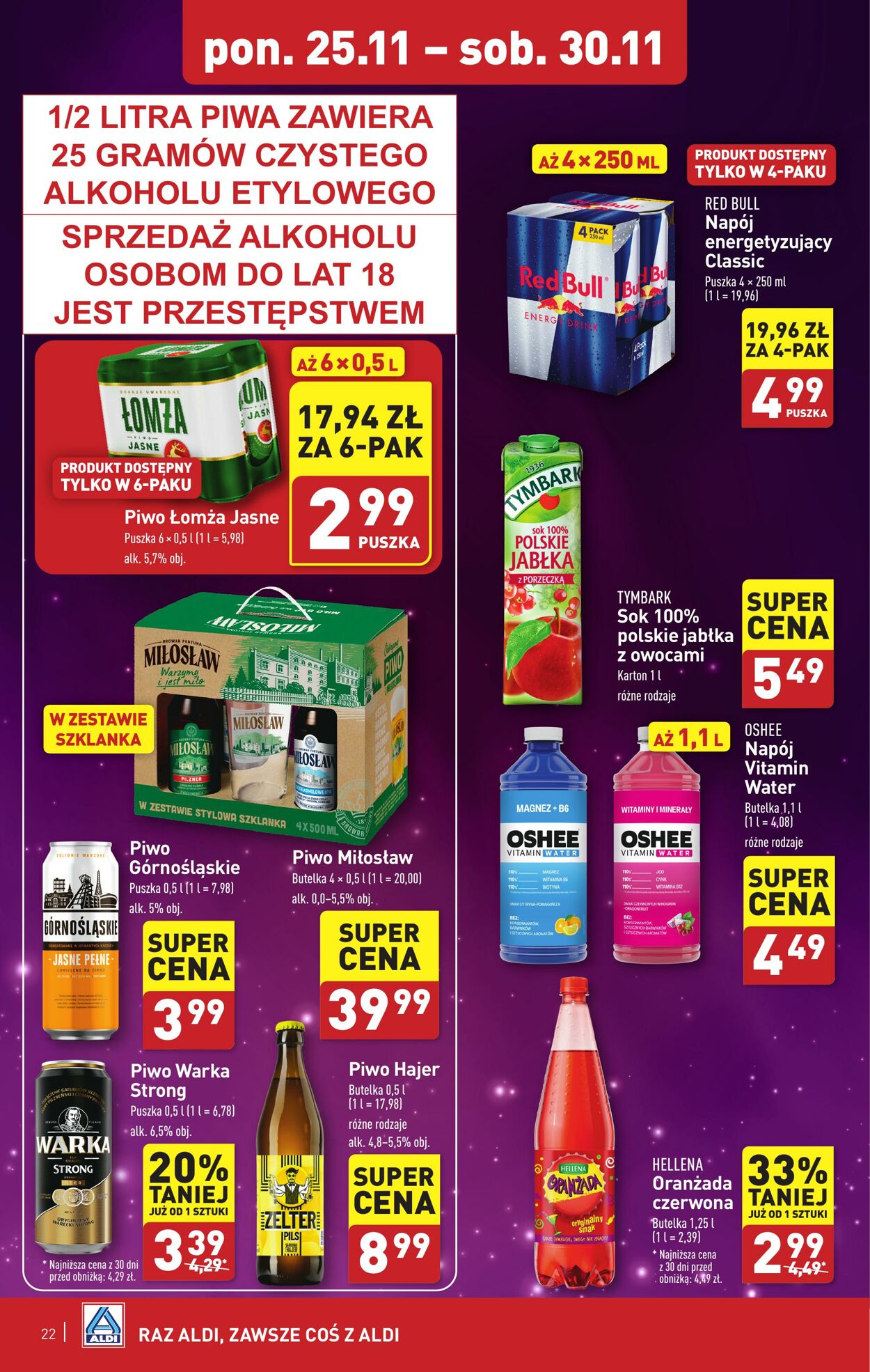 Gazetka Aldi 25.11.2024 - 30.11.2024