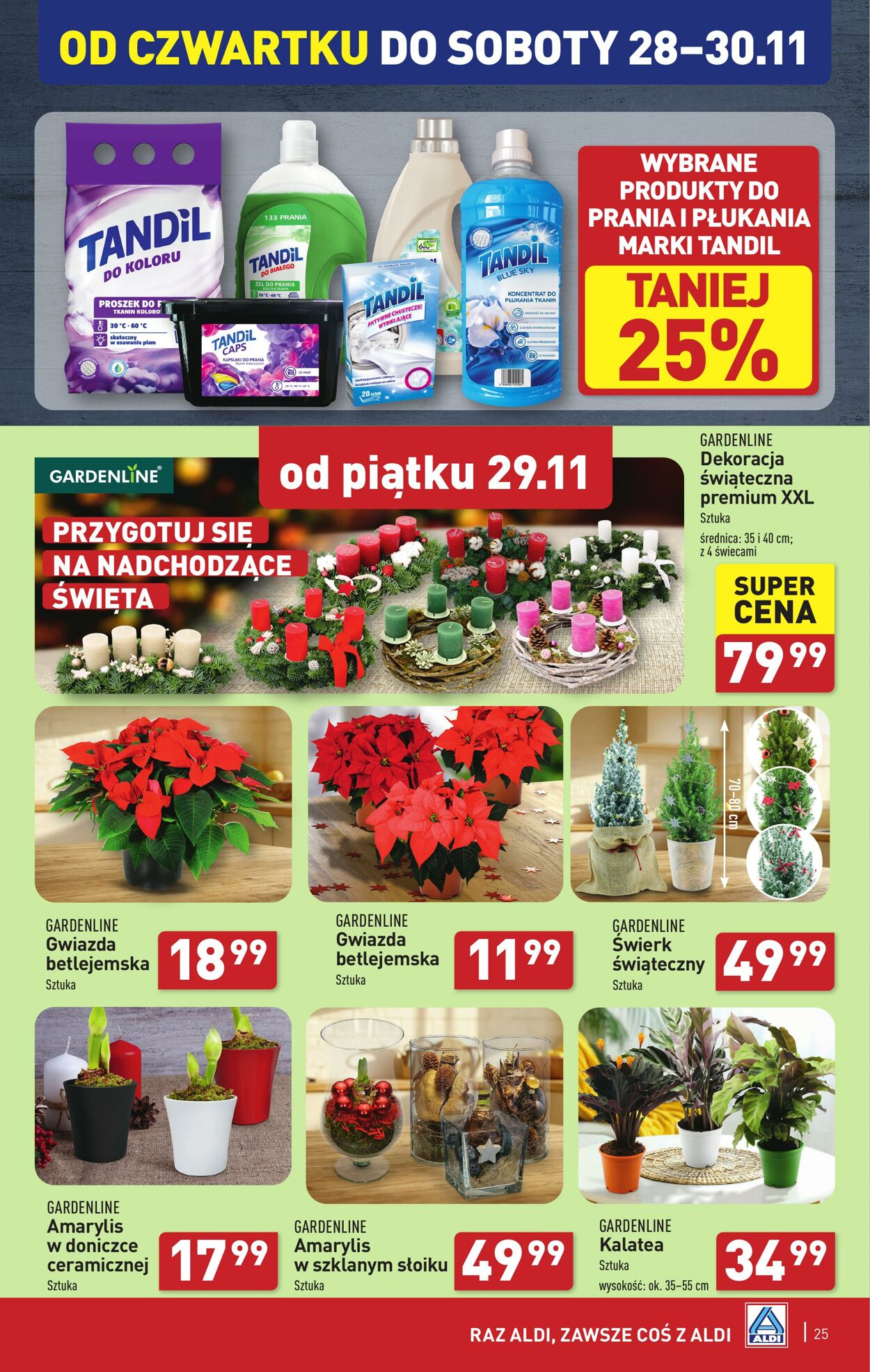 Gazetka Aldi 25.11.2024 - 30.11.2024