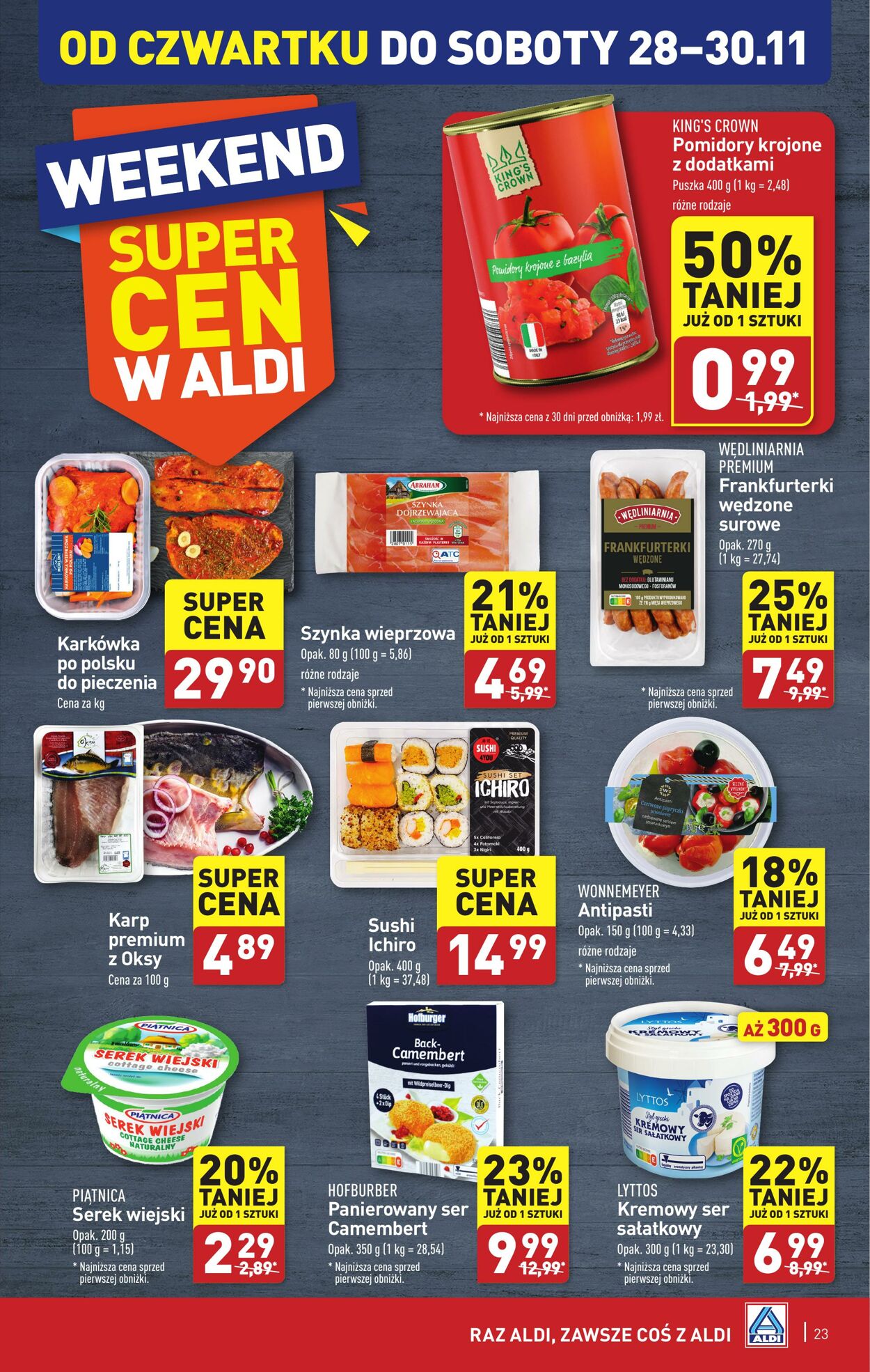 Gazetka Aldi 25.11.2024 - 30.11.2024