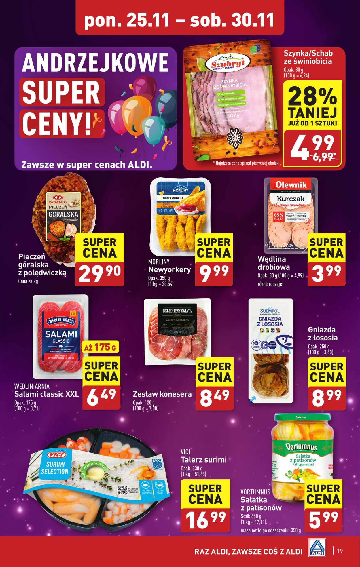 Gazetka Aldi 25.11.2024 - 30.11.2024