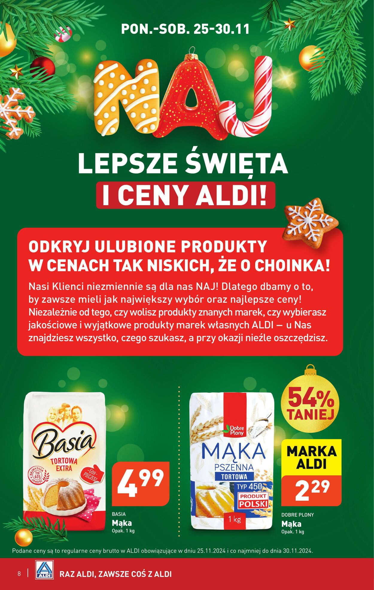 Gazetka Aldi 25.11.2024 - 30.11.2024