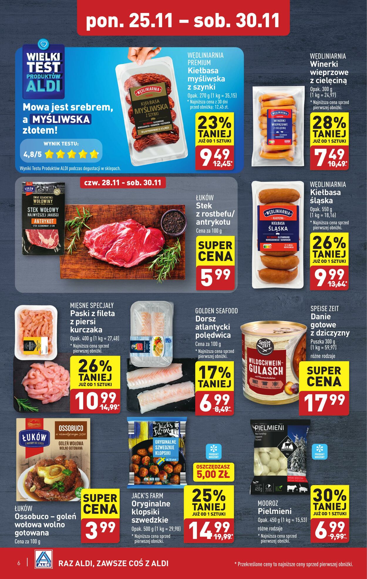 Gazetka Aldi 25.11.2024 - 30.11.2024