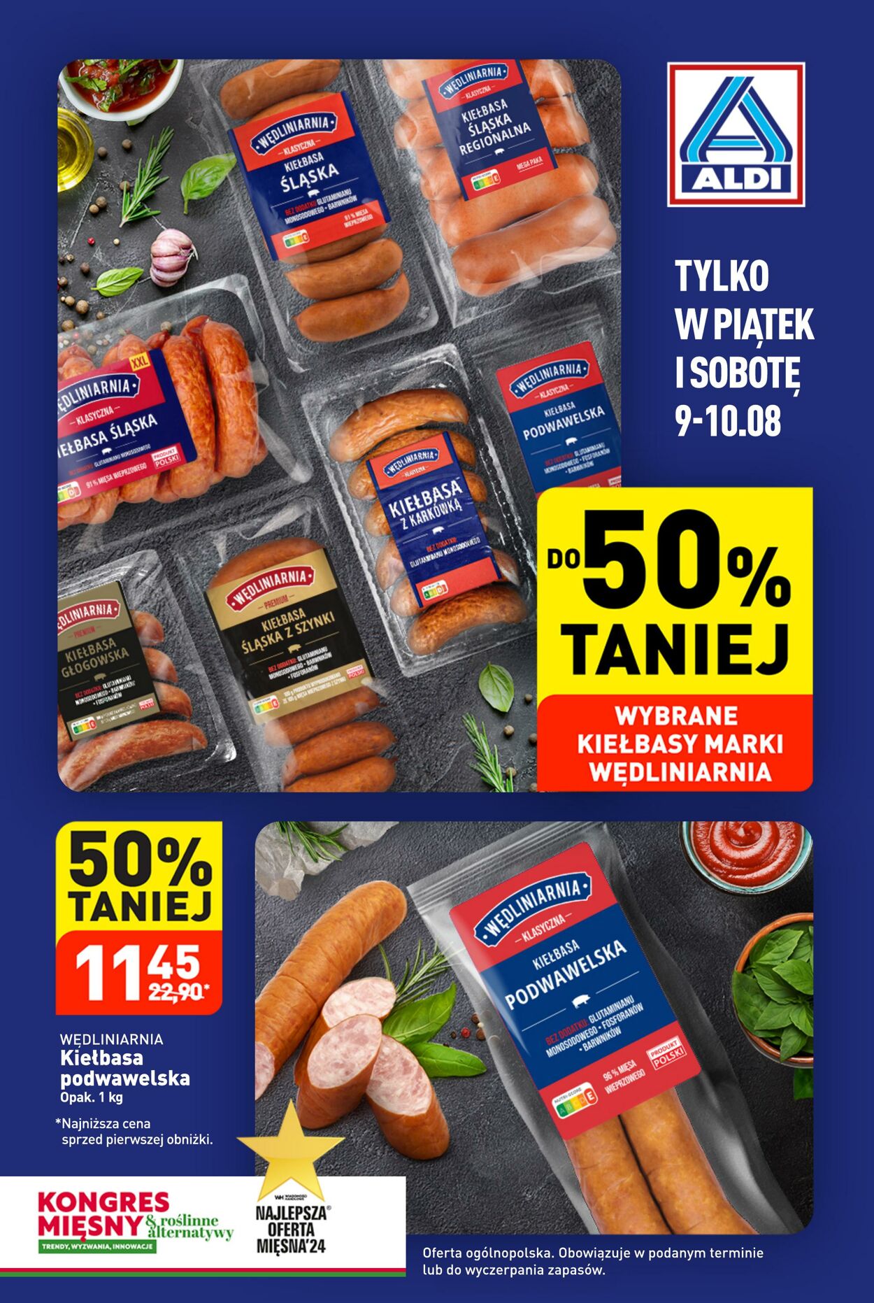 Gazetka Aldi 09.08.2024 - 10.08.2024