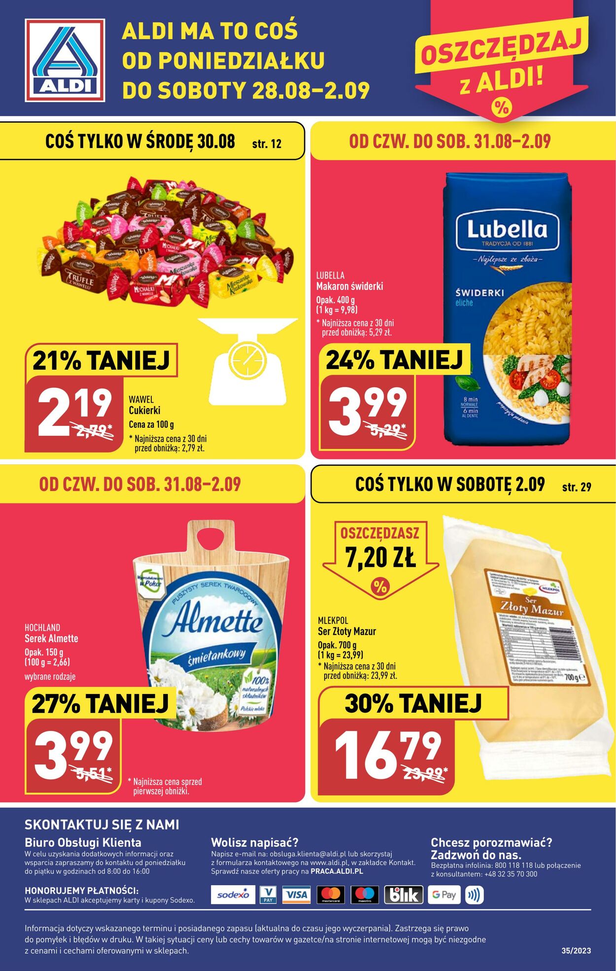 Gazetka Aldi 28.08.2023 - 02.09.2023