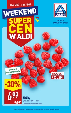 Gazetka Aldi 03.07.2025 - 05.07.2025