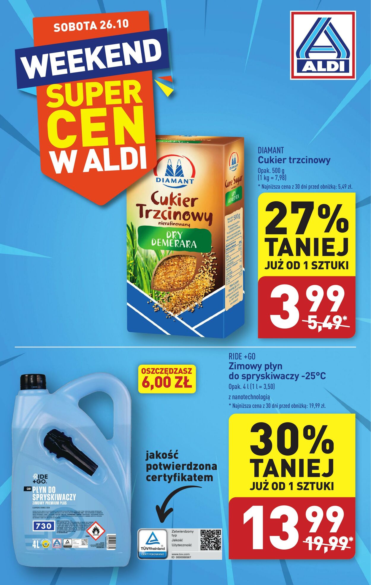 Gazetka Aldi 26.10.2024 - 26.10.2024