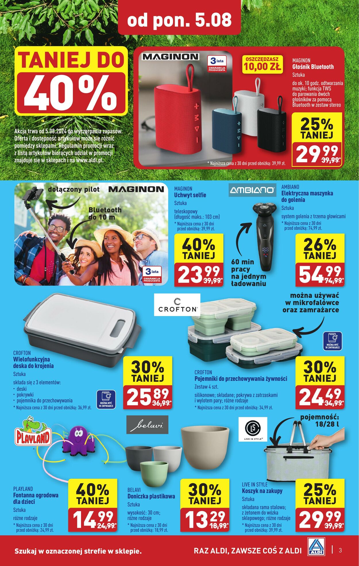 Gazetka Aldi 05.08.2024 - 10.08.2024