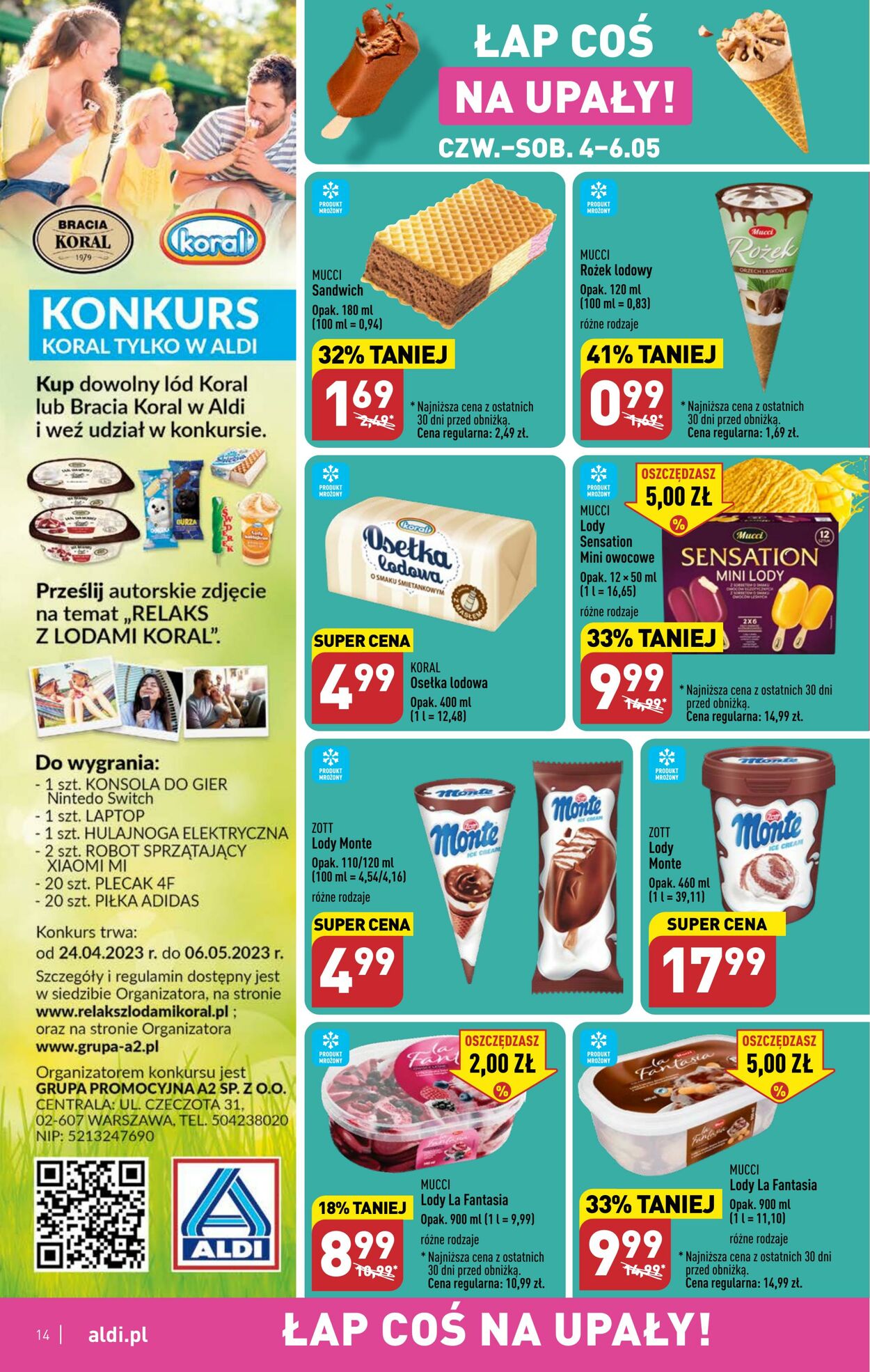 Aldi Gazetka Promocyjna Ważna od 04.05 do 06.05 Strona nr 14