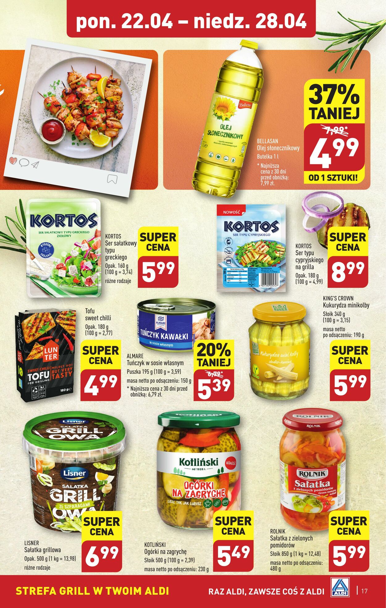 Gazetka Aldi 22.04.2024 - 28.04.2024