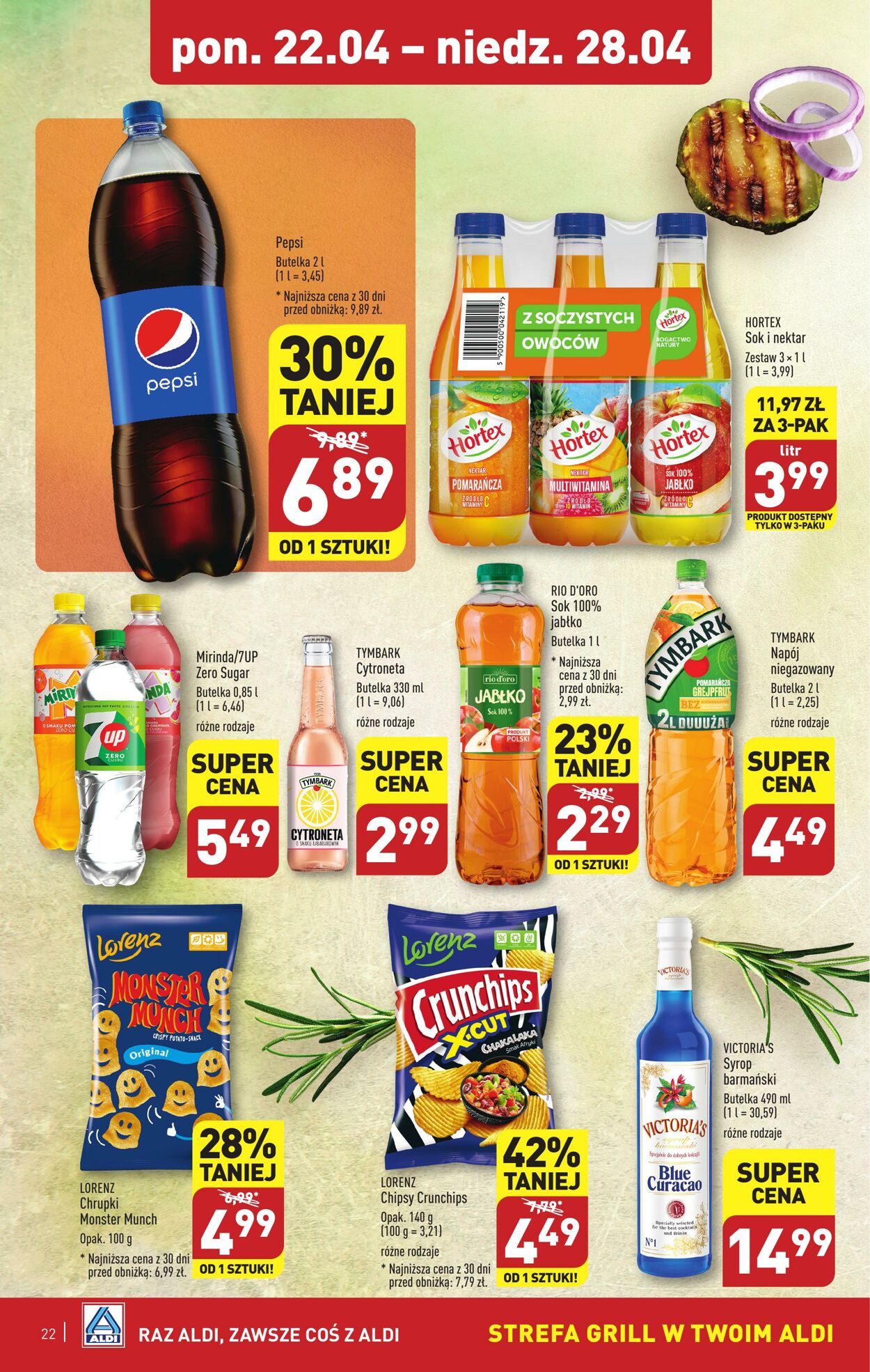 Gazetka Aldi 22.04.2024 - 28.04.2024