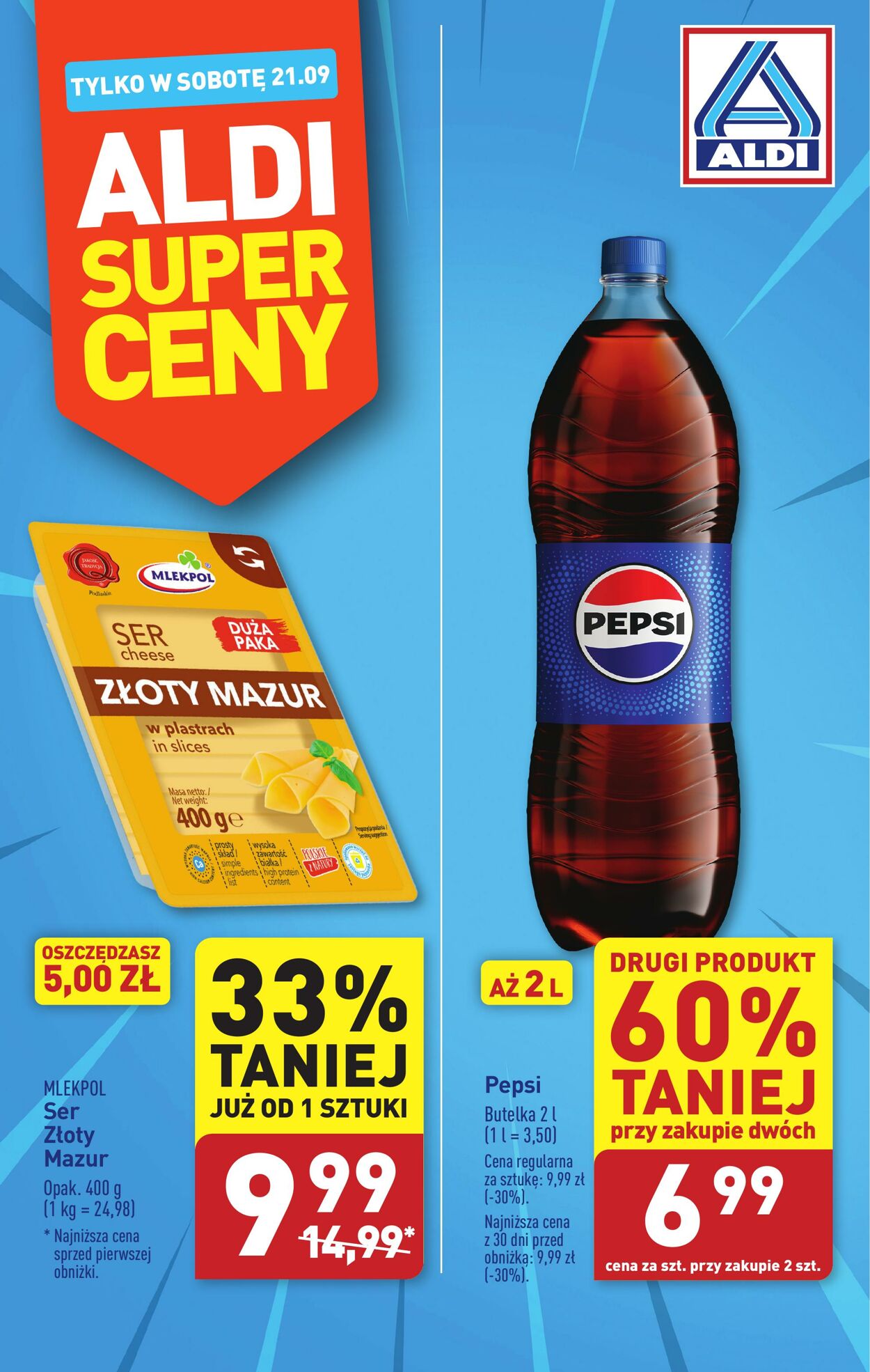 Gazetka Aldi 21.09.2024 - 21.09.2024