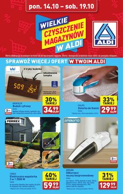 Gazetka Aldi 14.10.2024 - 19.10.2024