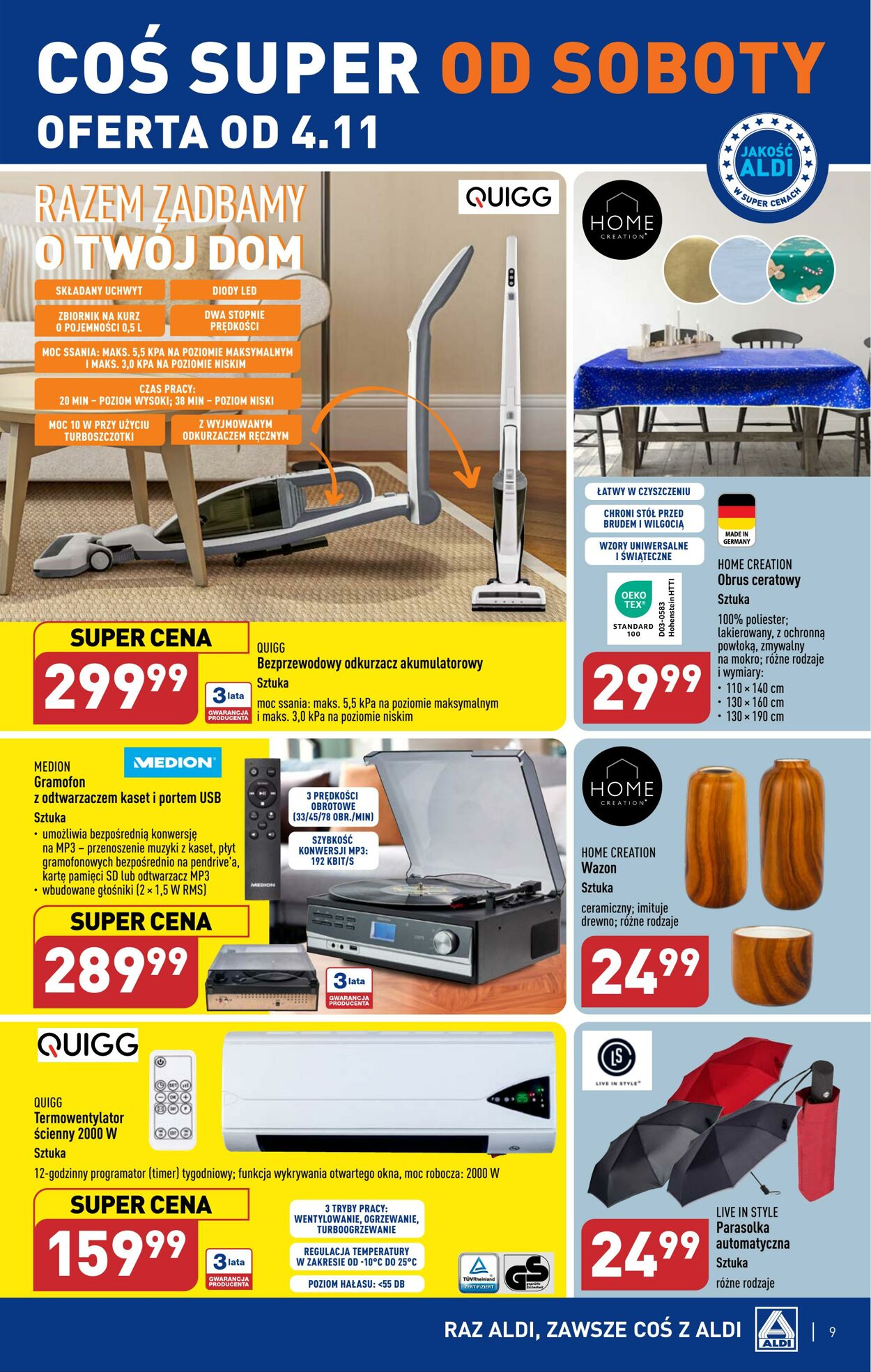 Gazetka Aldi 31.10.2023 - 04.11.2023