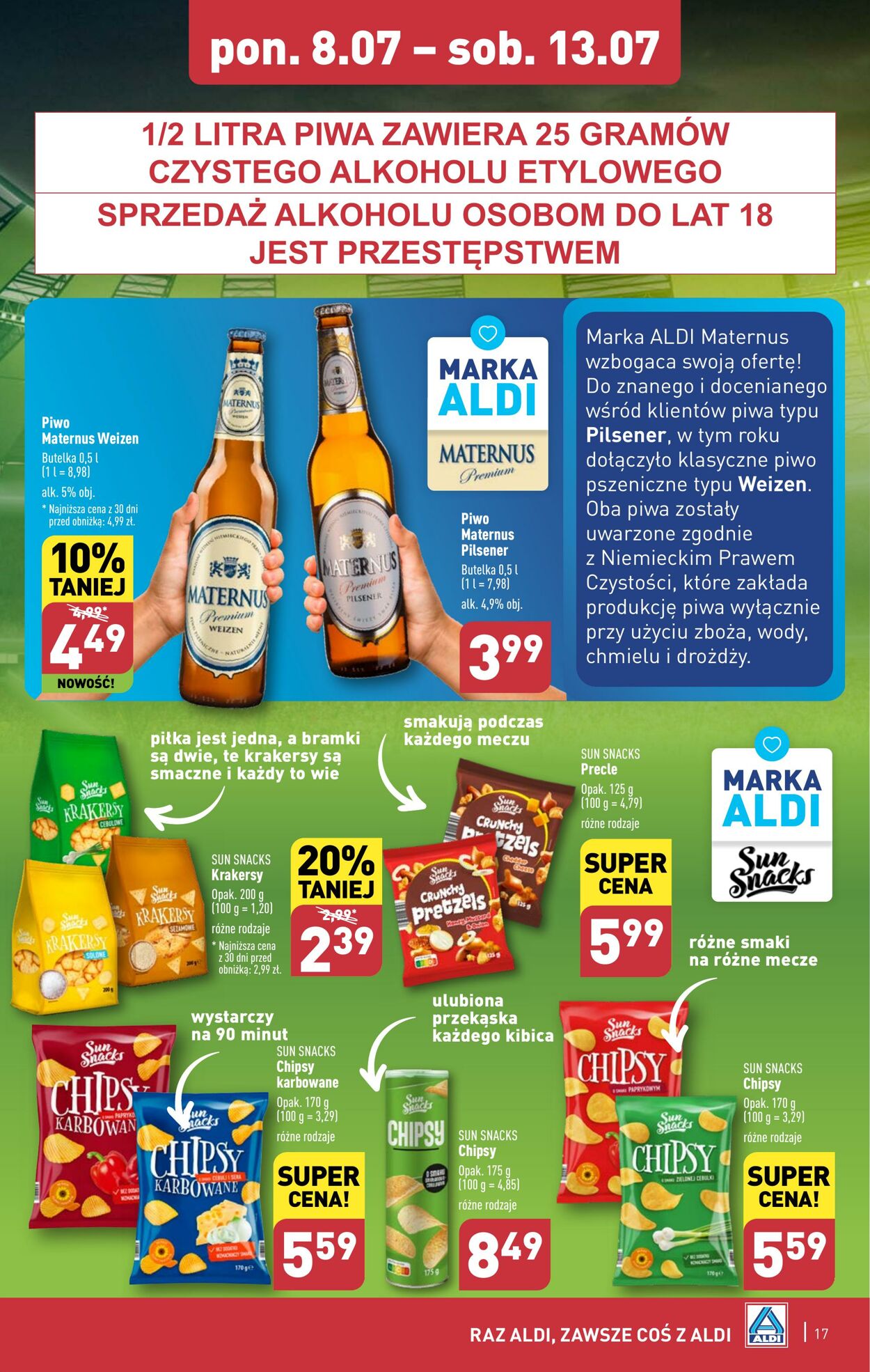 Gazetka Aldi 08.07.2024 - 13.07.2024