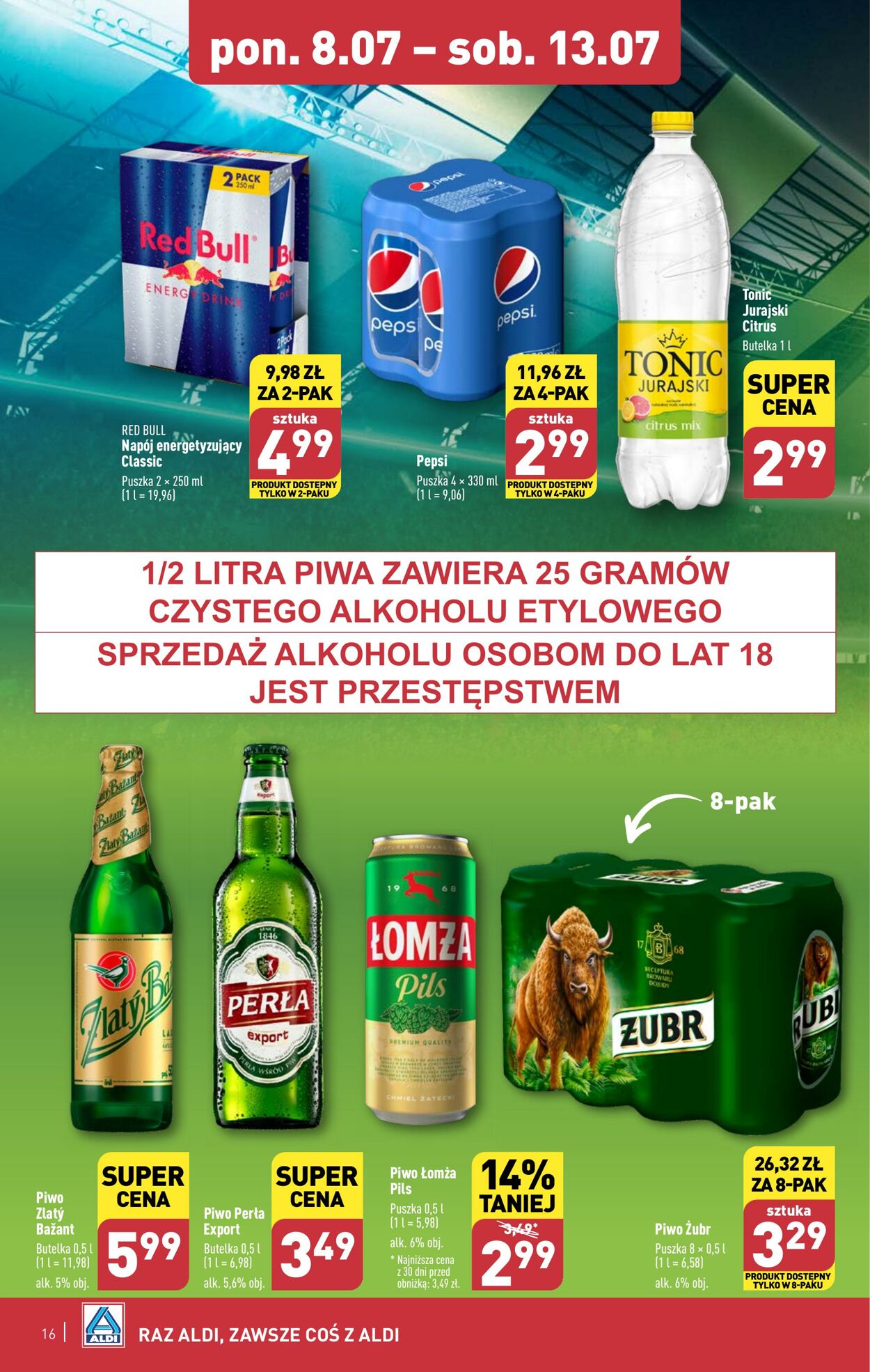 Gazetka Aldi 08.07.2024 - 13.07.2024