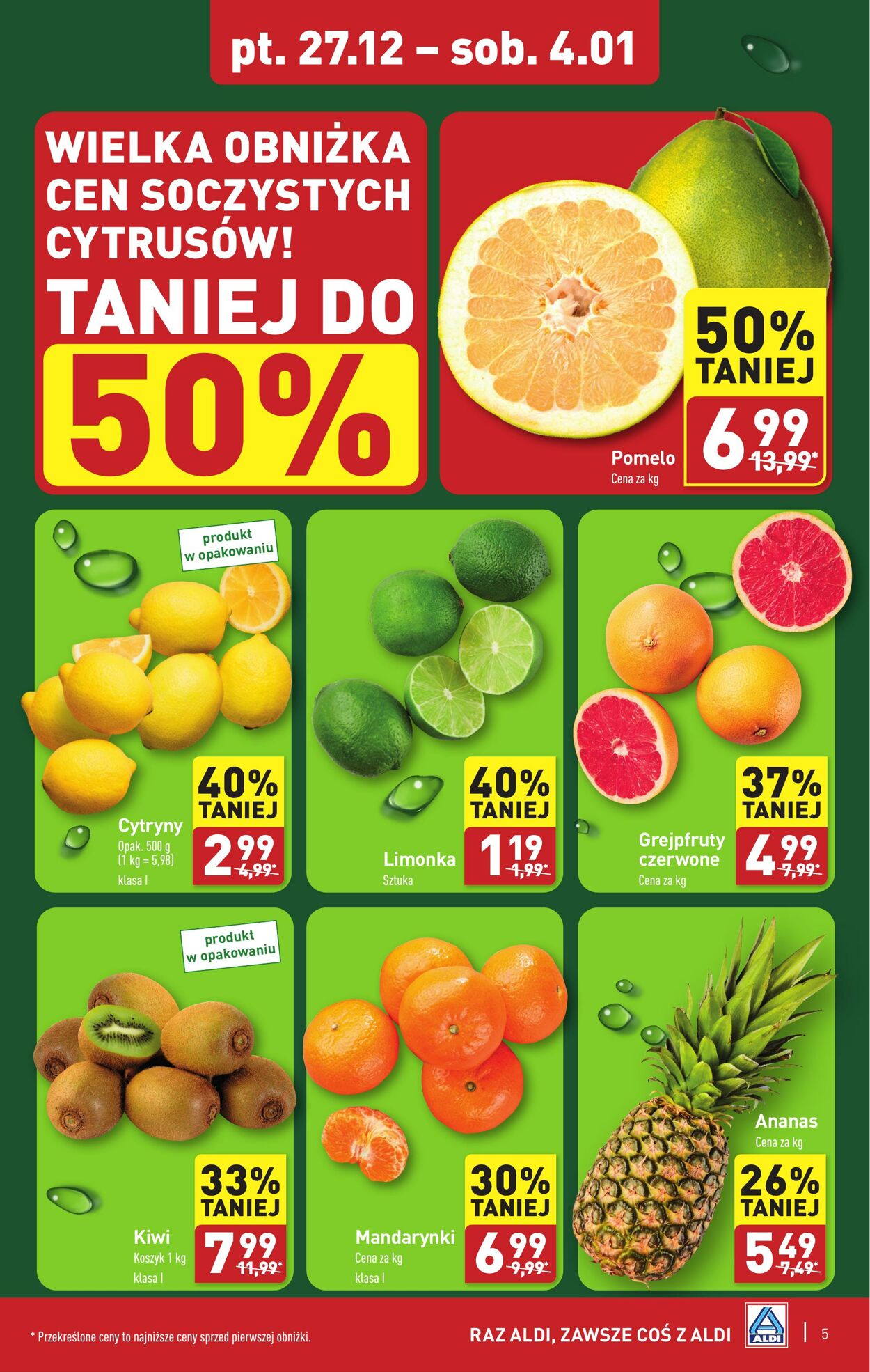 Gazetka Aldi 27.12.2024 - 04.01.2025