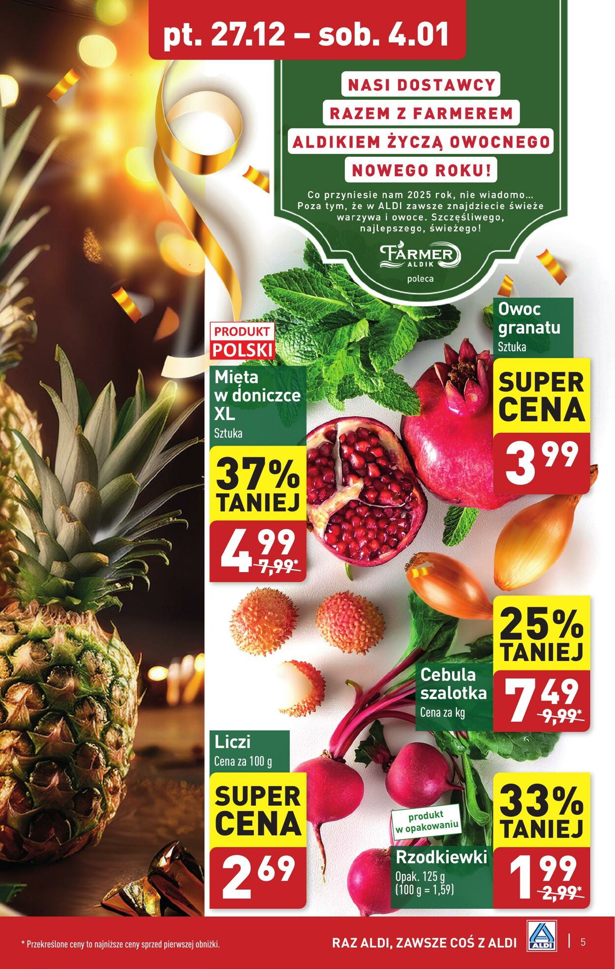 Gazetka Aldi 27.12.2024 - 04.01.2025