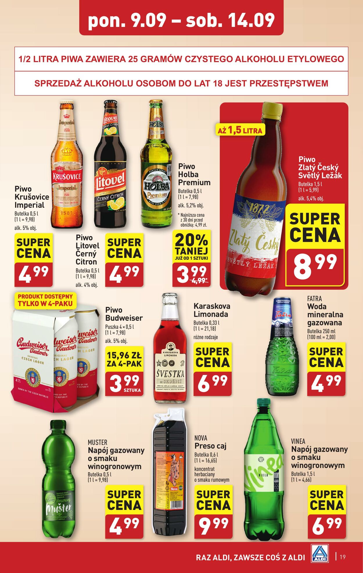 Gazetka Aldi 09.09.2024 - 14.09.2024