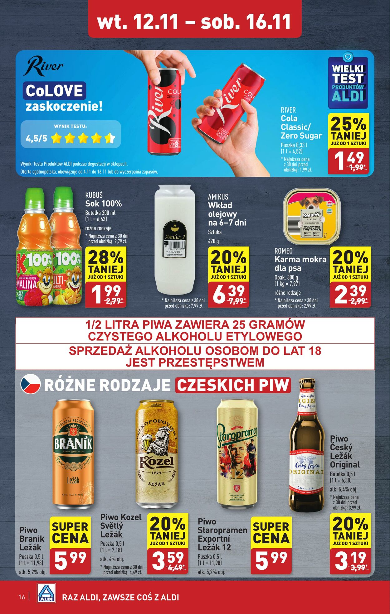 Gazetka Aldi 12.11.2024 - 16.11.2024