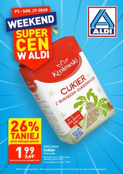 Gazetka Aldi 27.09.2024 - 28.09.2024