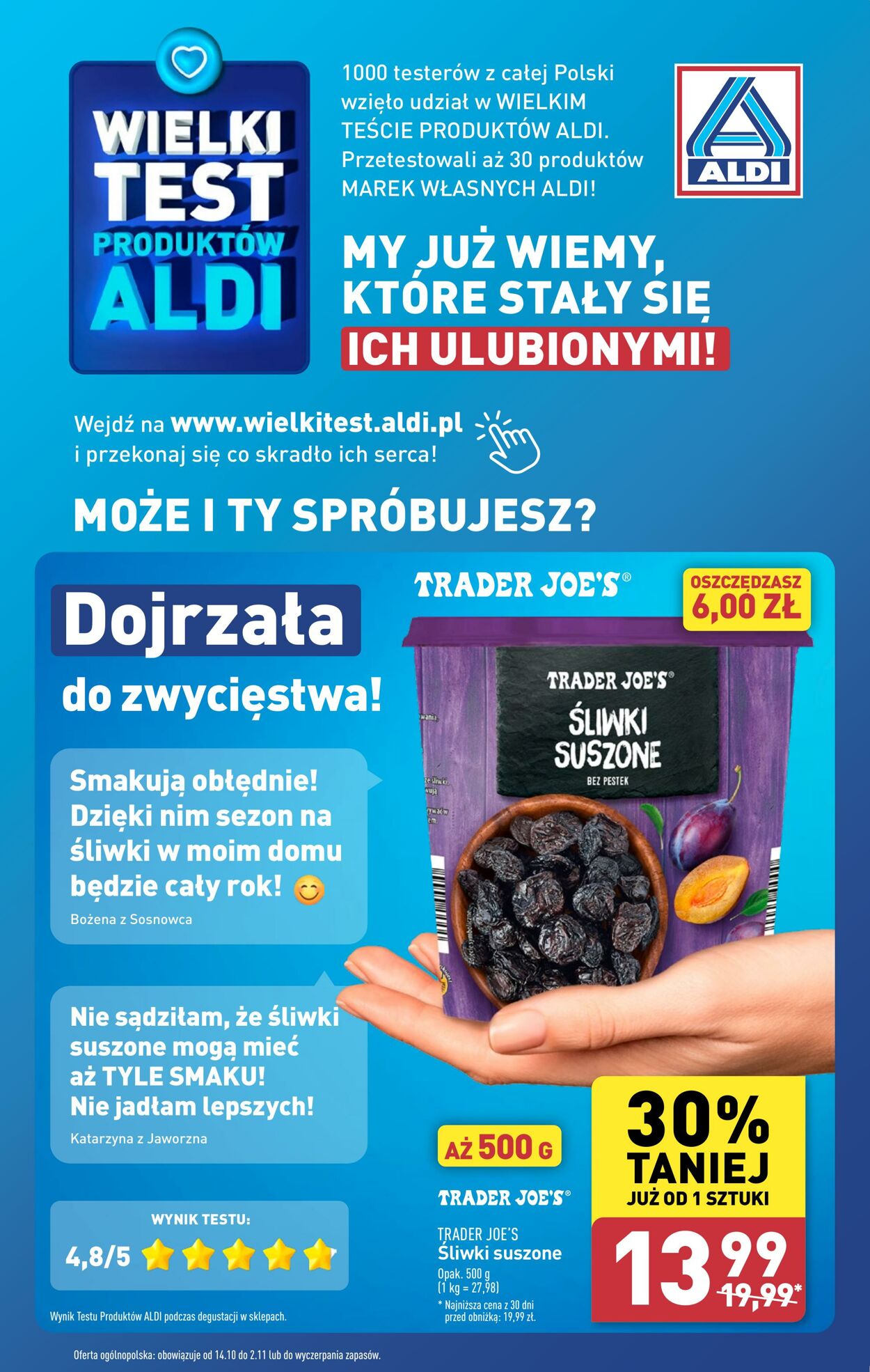 Gazetka Aldi 21.10.2024 - 26.10.2024