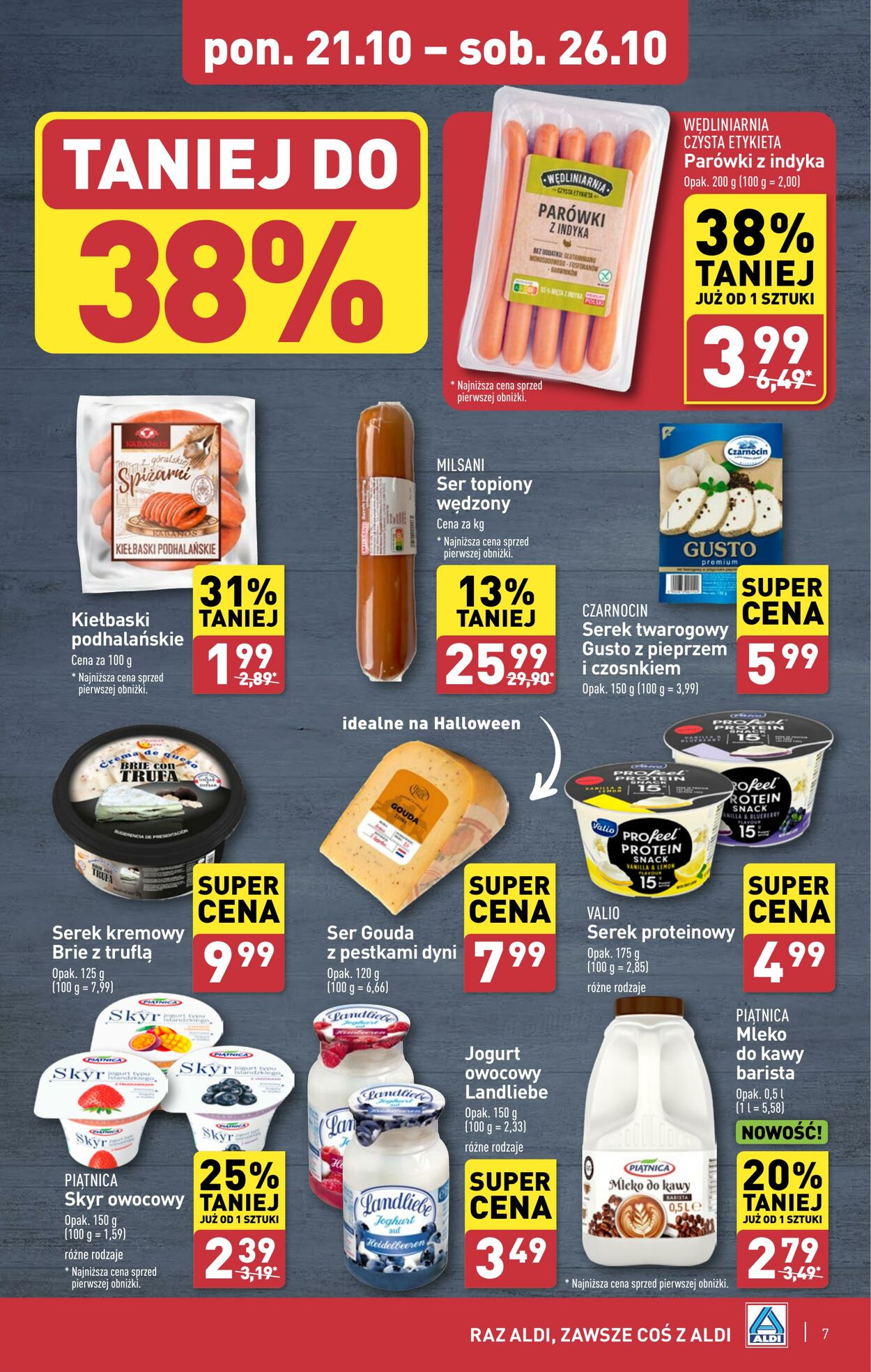 Gazetka Aldi 21.10.2024 - 26.10.2024