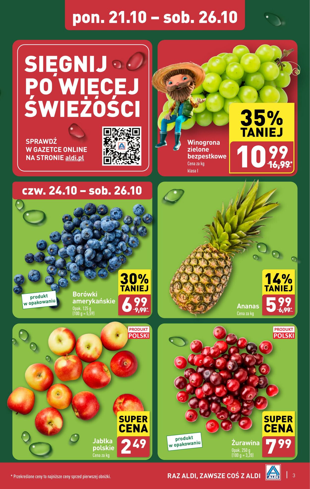 Gazetka Aldi 21.10.2024 - 26.10.2024