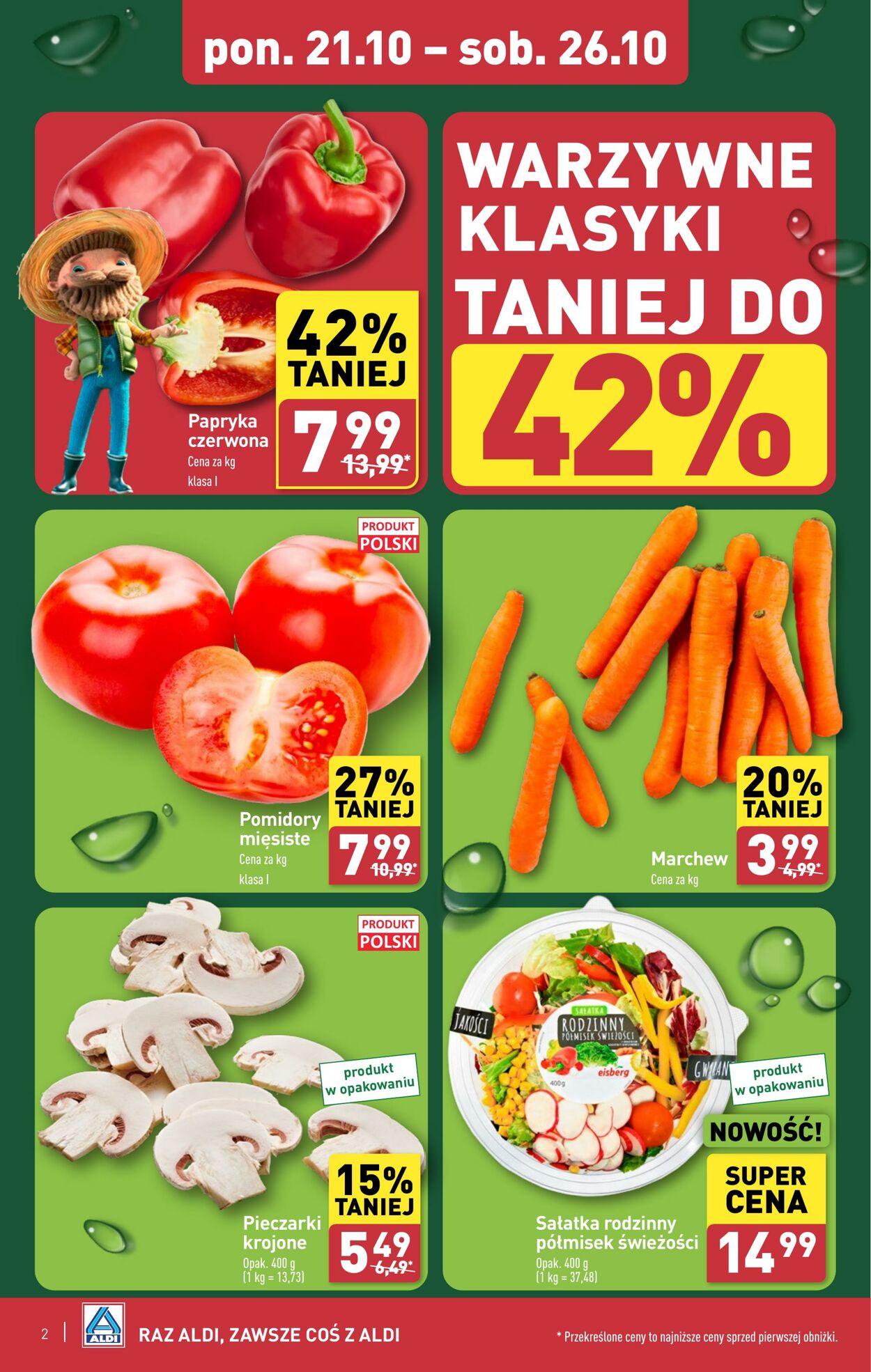 Gazetka Aldi 21.10.2024 - 26.10.2024