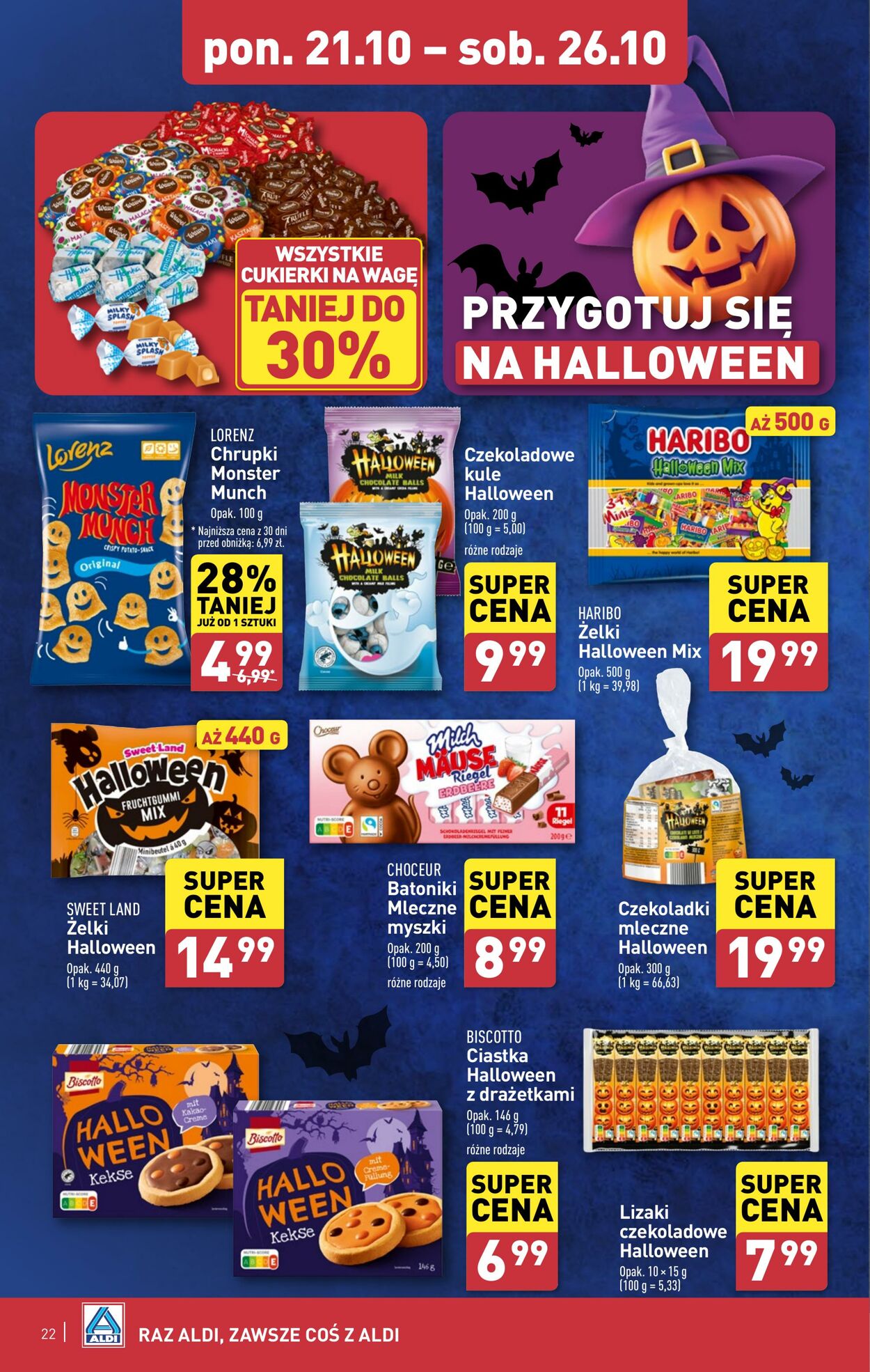 Gazetka Aldi 21.10.2024 - 26.10.2024