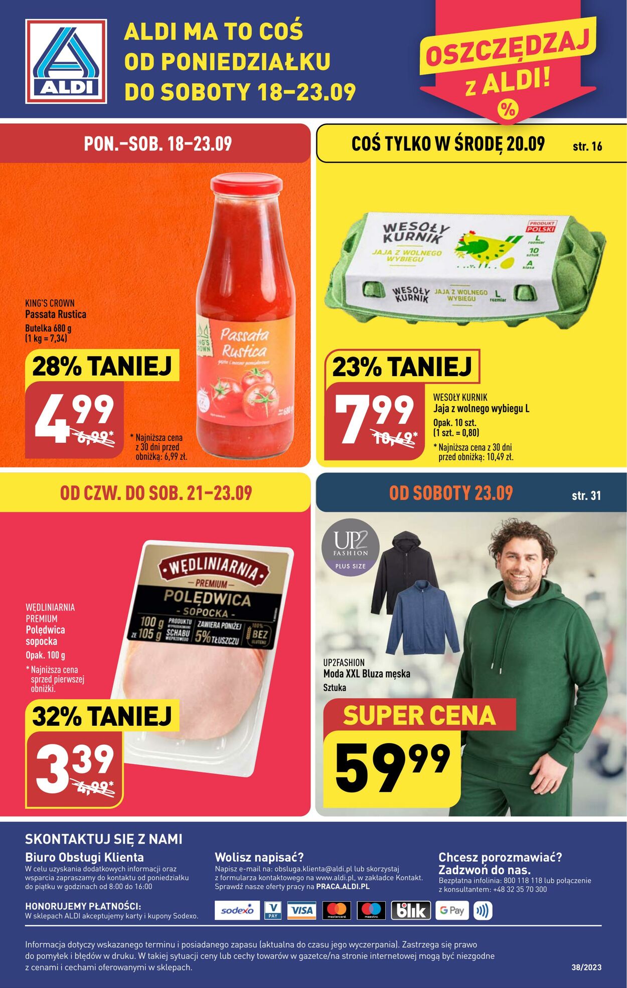 Gazetka Aldi 18.09.2023 - 23.09.2023