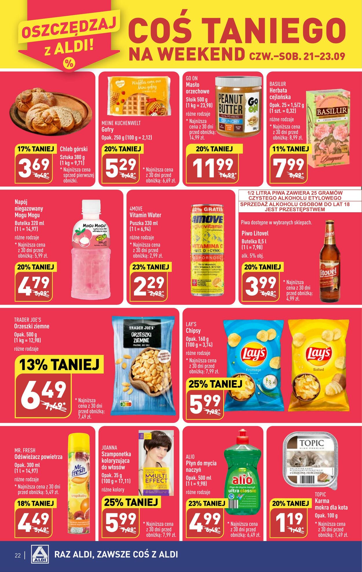 Gazetka Aldi 18.09.2023 - 23.09.2023