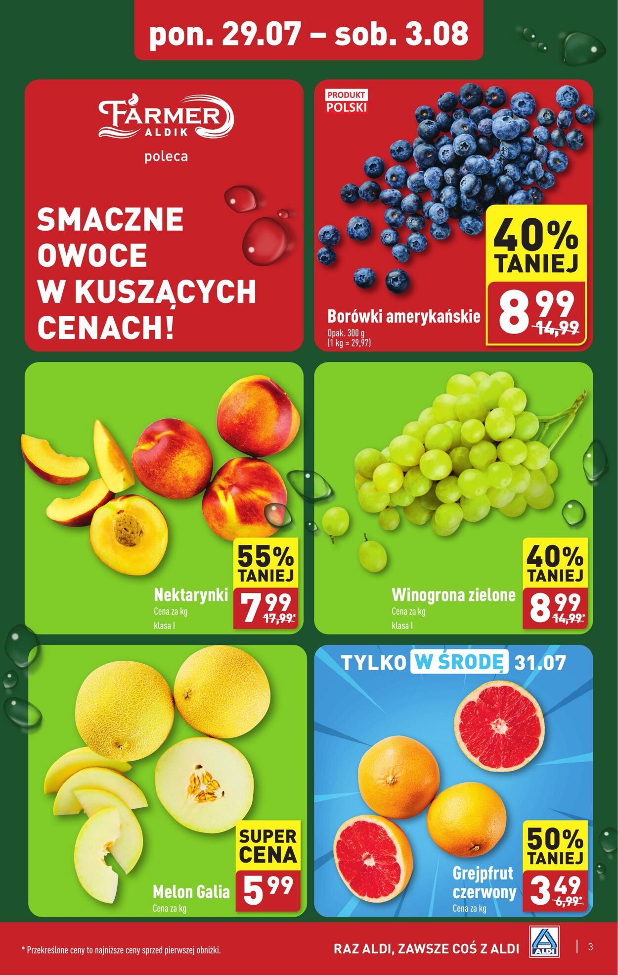 Gazetka Aldi 29.07.2024 - 03.08.2024