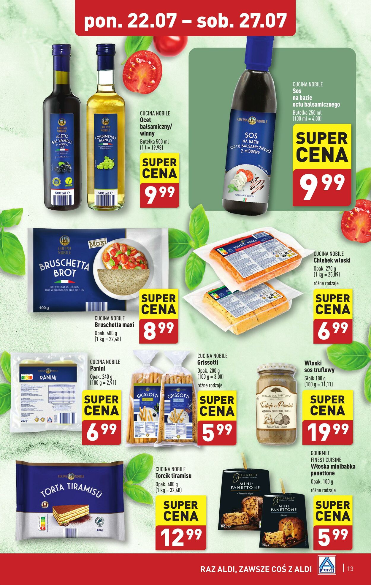 Gazetka Aldi 22.07.2024 - 27.07.2024