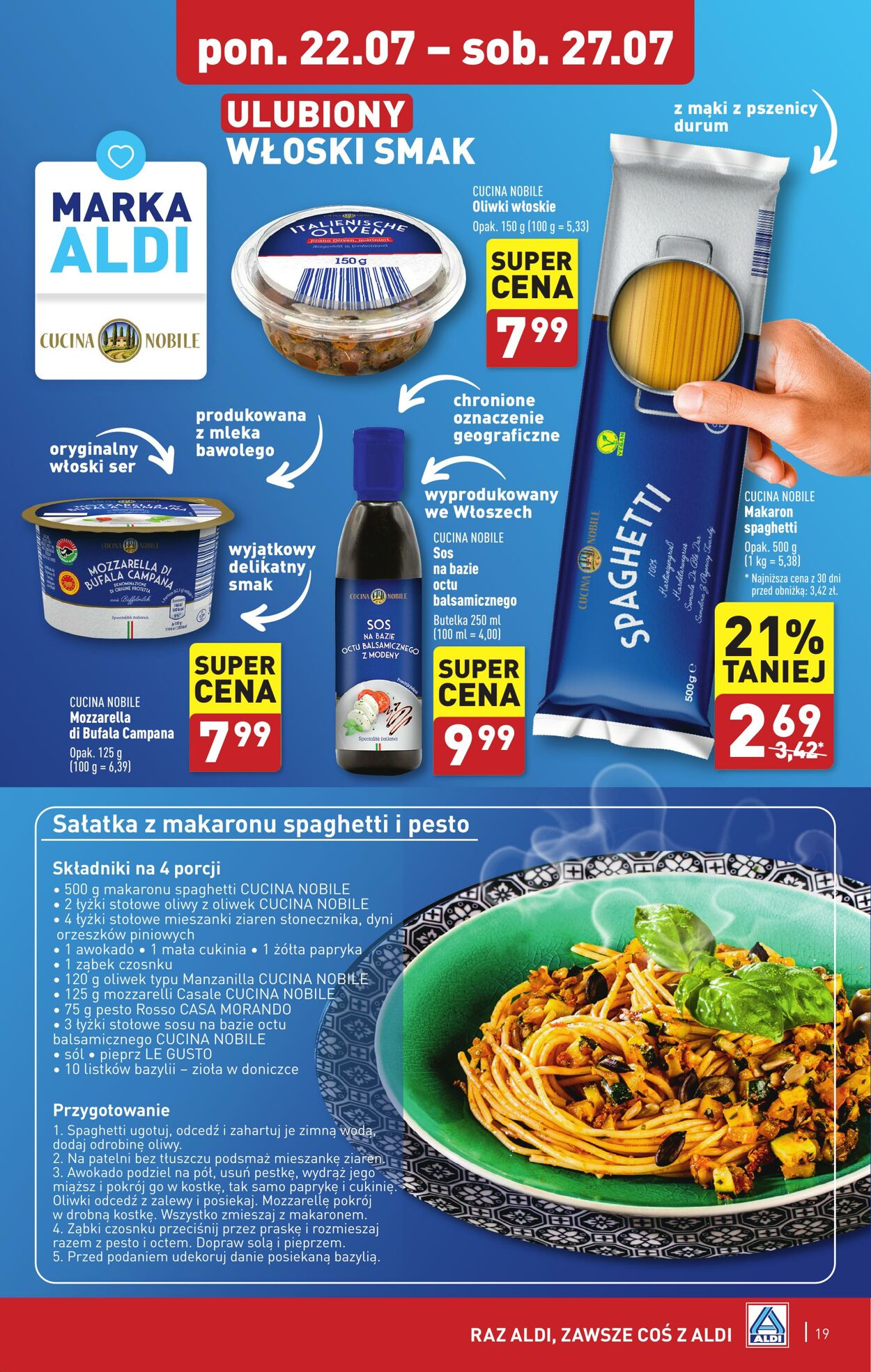 Gazetka Aldi 22.07.2024 - 27.07.2024